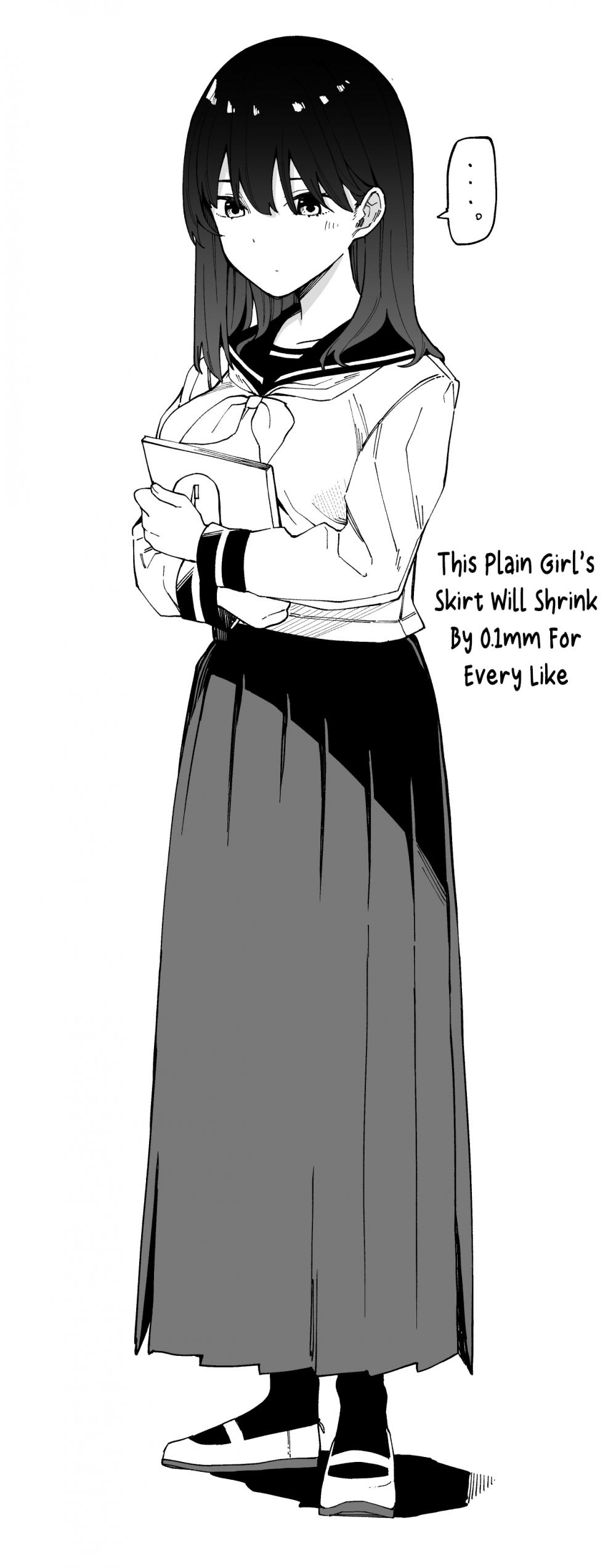 This Plain Girl's Skirt Will Shrink By 0.1mm For Every Like Chapter 1 page 1 - Chapter 1