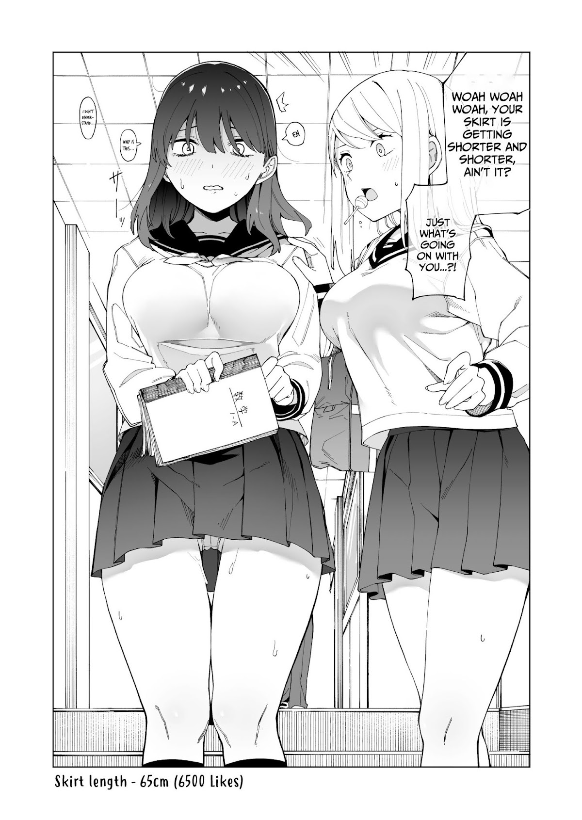 This Plain Girl's Skirt Will Shrink By 0.1mm For Every Like Chapter 3 page 1 - Chapter 3