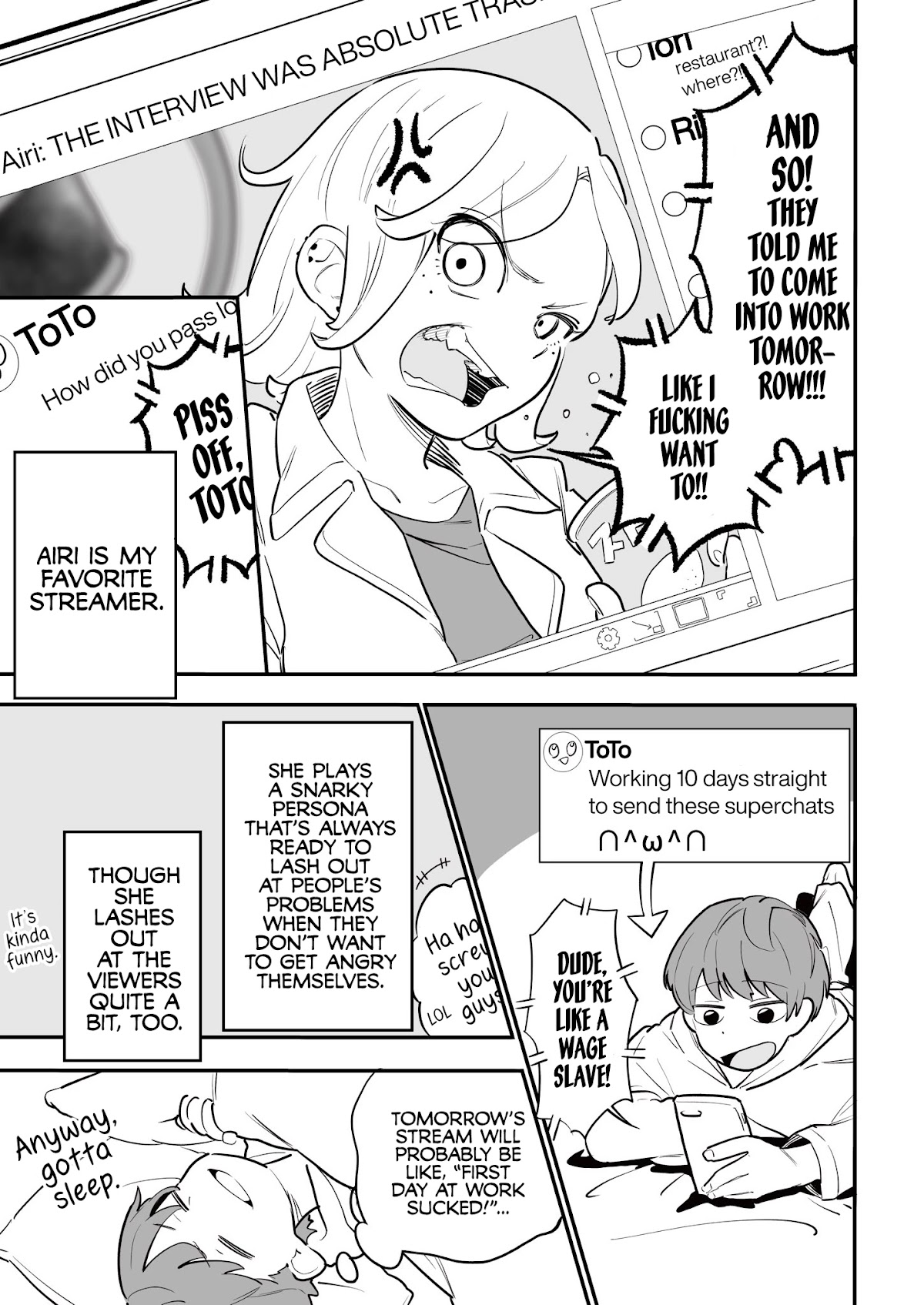 This Snarky Streamer Is Too Cute IRL Chapter 1 page 1 - Chapter 1