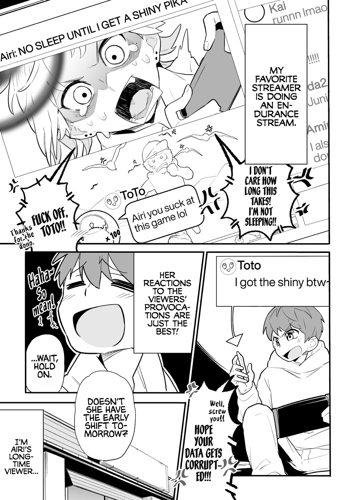 This Snarky Streamer Is Too Cute IRL Chapter 3 page 1 - Chapter 3