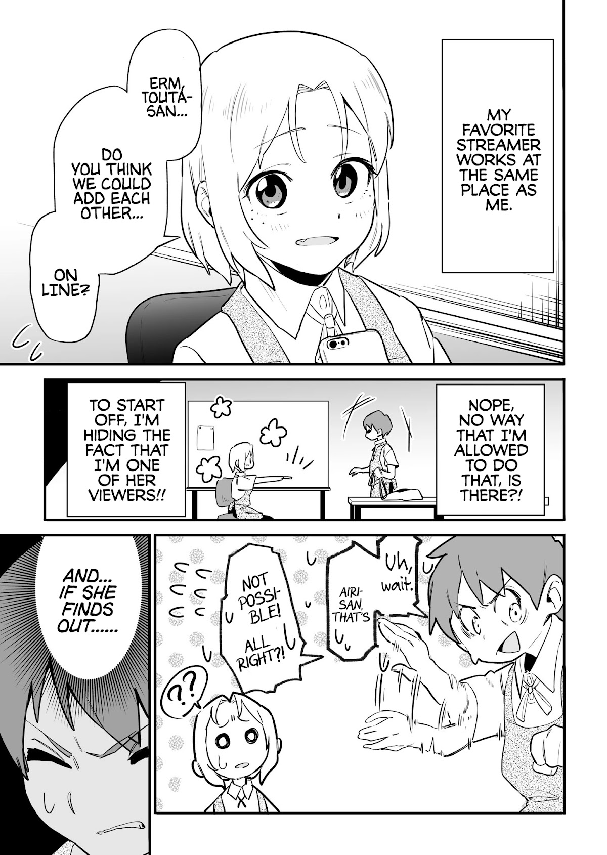 This Snarky Streamer Is Too Cute IRL Chapter 6 page 1 - Chapter 6