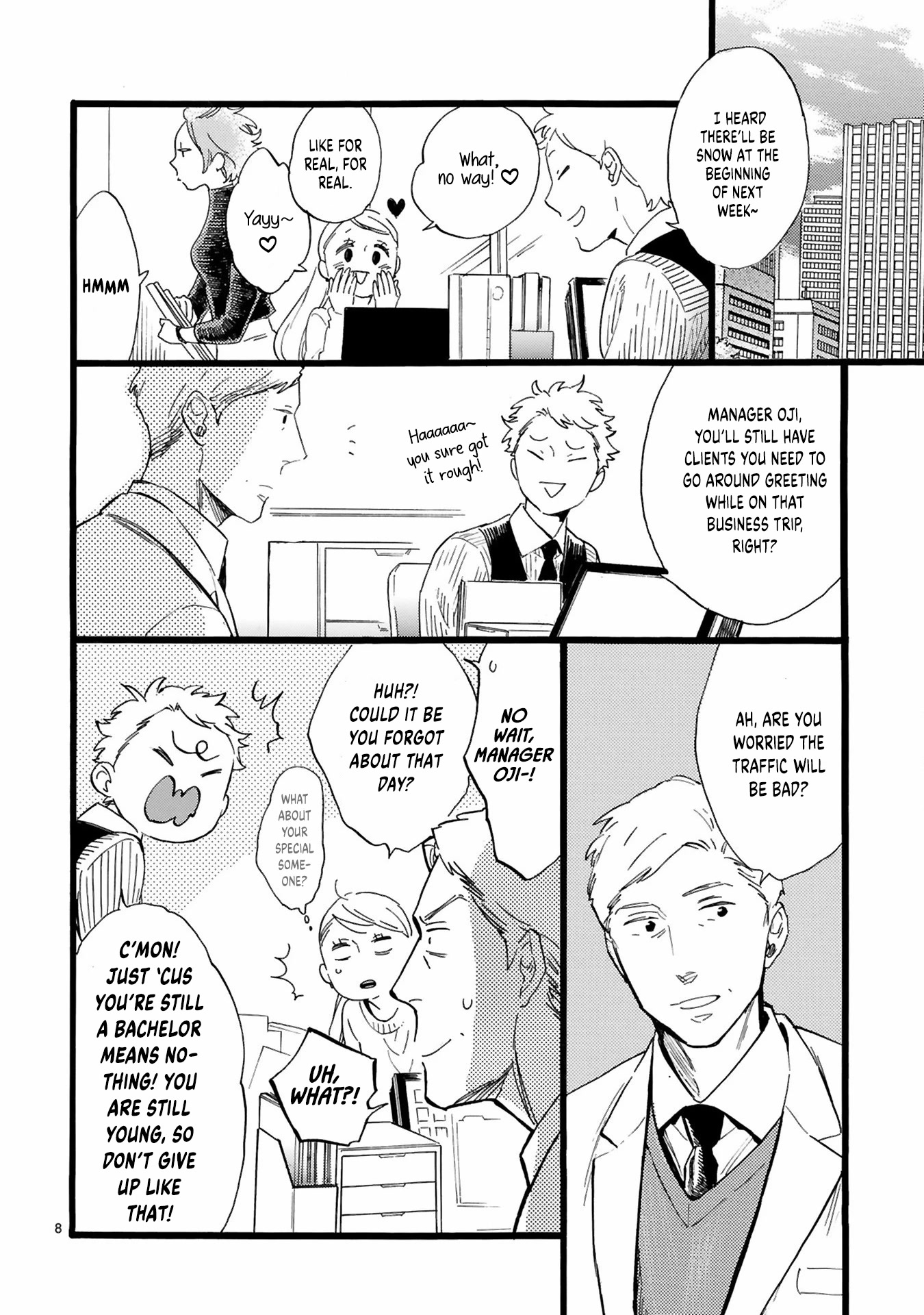 This Uncle Likes Cute Things Chapter 11 page 9 - Chapter 11: Manager Oji and the Winter Festival