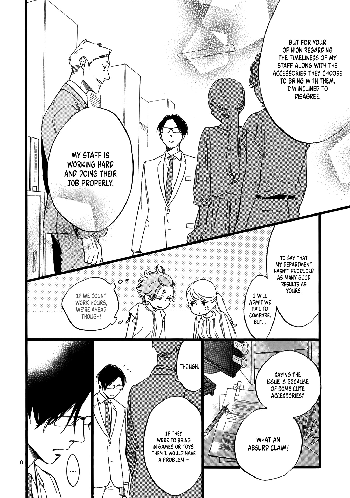 This Uncle Likes Cute Things Chapter 2 page 10 - Chapter 2: Manager Oji uses the power of cuteness to self-motivate