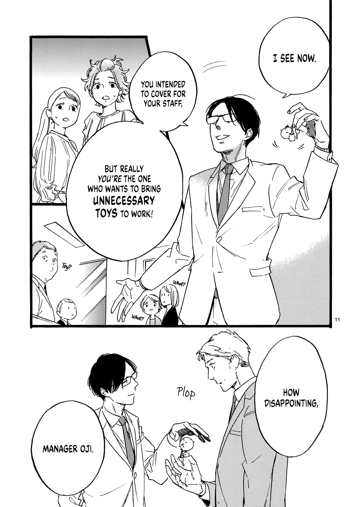 This Uncle Likes Cute Things Chapter 2 page 13 - Chapter 2: Manager Oji uses the power of cuteness to self-motivate