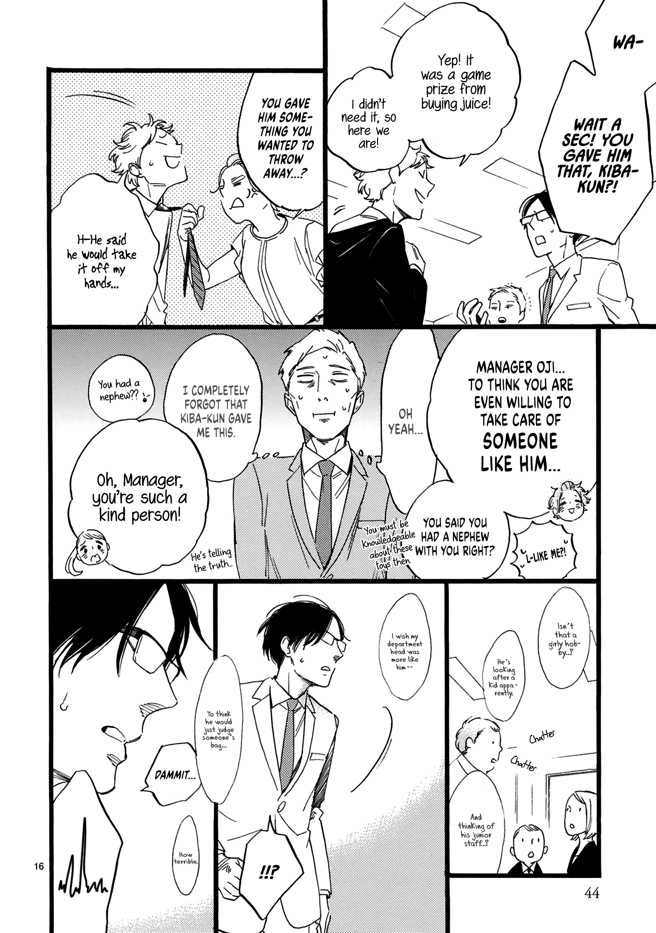 This Uncle Likes Cute Things Chapter 2 page 18 - Chapter 2: Manager Oji uses the power of cuteness to self-motivate