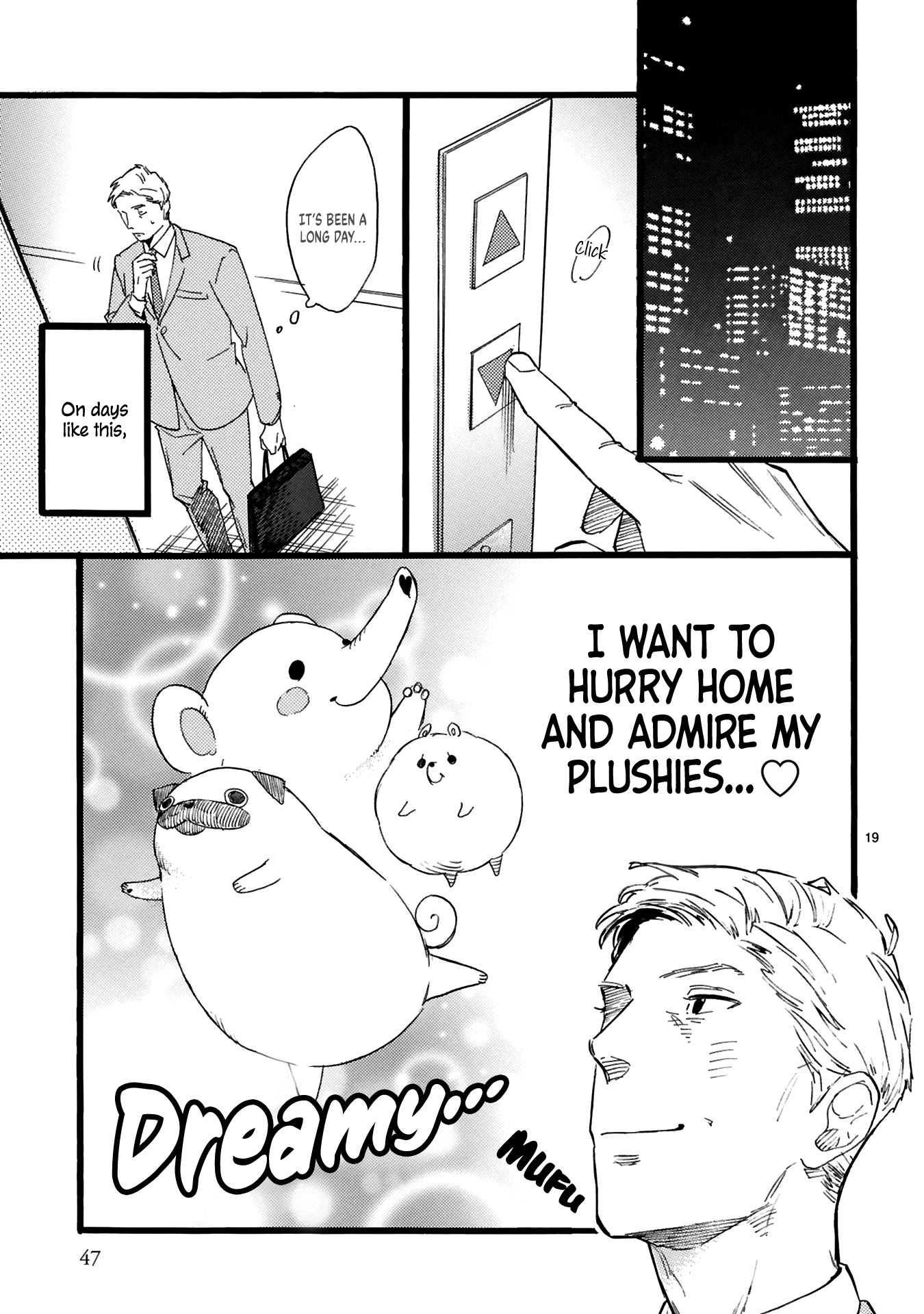 This Uncle Likes Cute Things Chapter 2 page 21 - Chapter 2: Manager Oji uses the power of cuteness to self-motivate