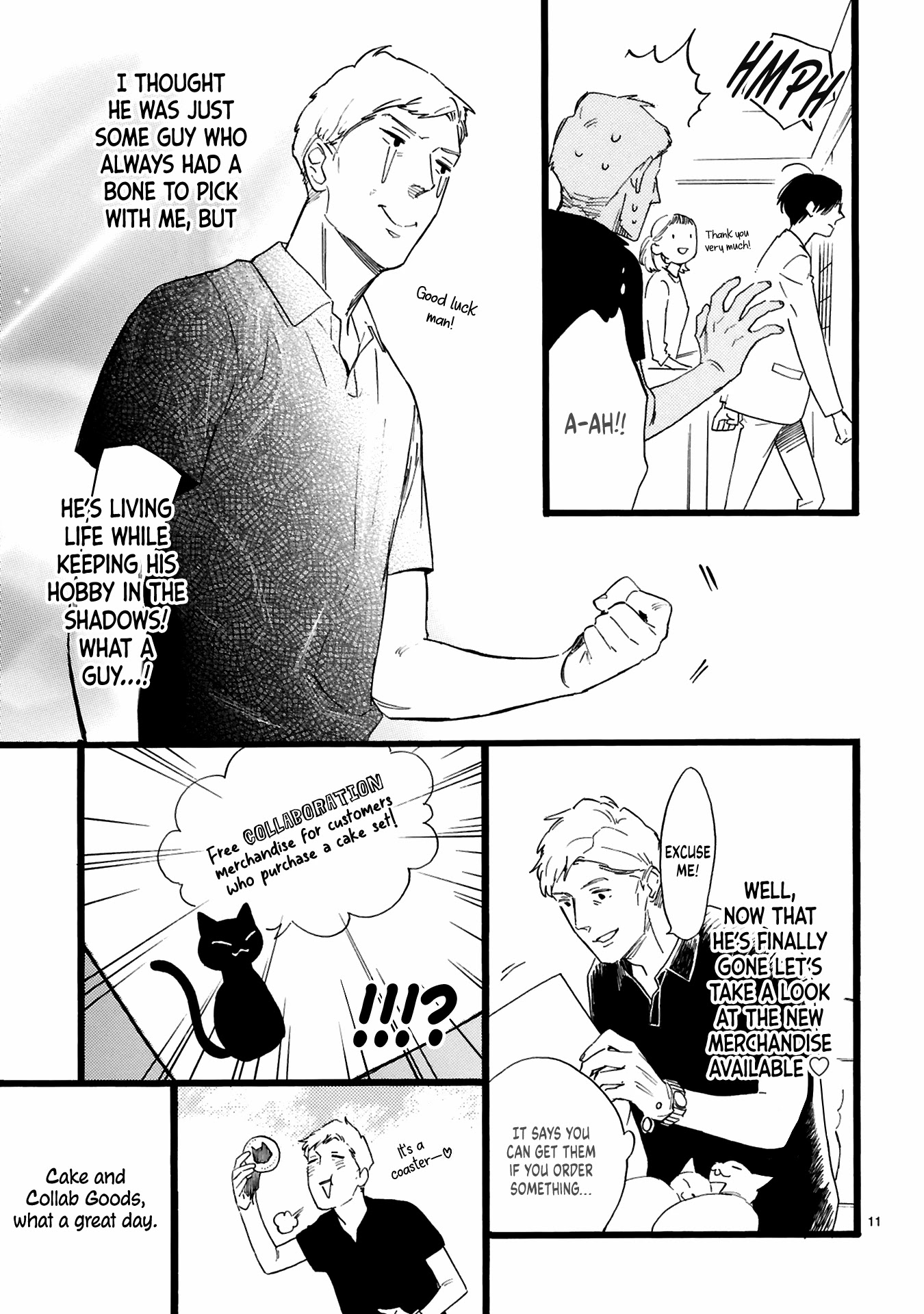 This Uncle Likes Cute Things Chapter 3 page 13 - Chapter 3: Manager Oji goes to a themed café