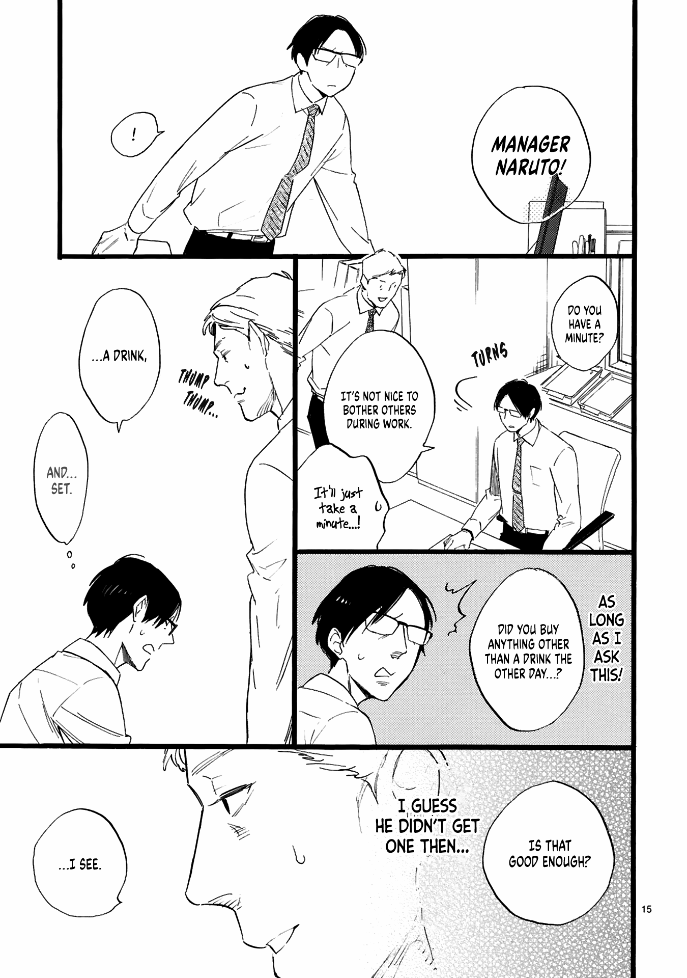 This Uncle Likes Cute Things Chapter 3 page 17 - Chapter 3: Manager Oji goes to a themed café