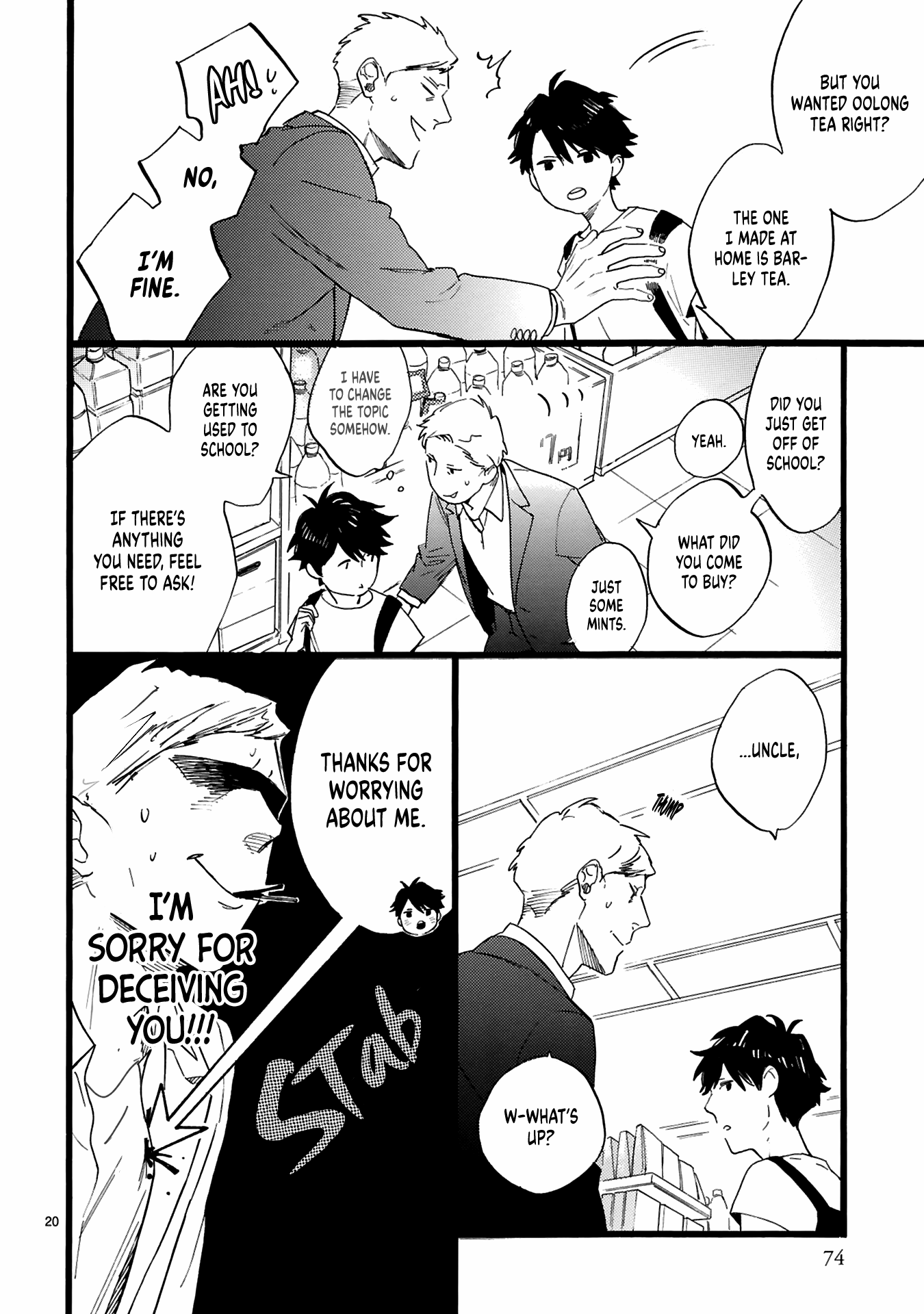 This Uncle Likes Cute Things Chapter 3 page 22 - Chapter 3: Manager Oji goes to a themed café