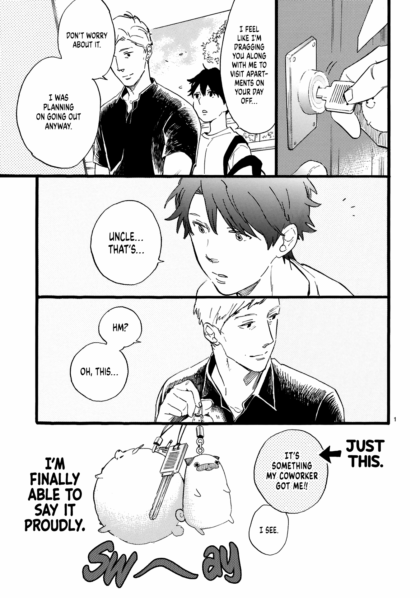 This Uncle Likes Cute Things Chapter 3 page 3 - Chapter 3: Manager Oji goes to a themed café