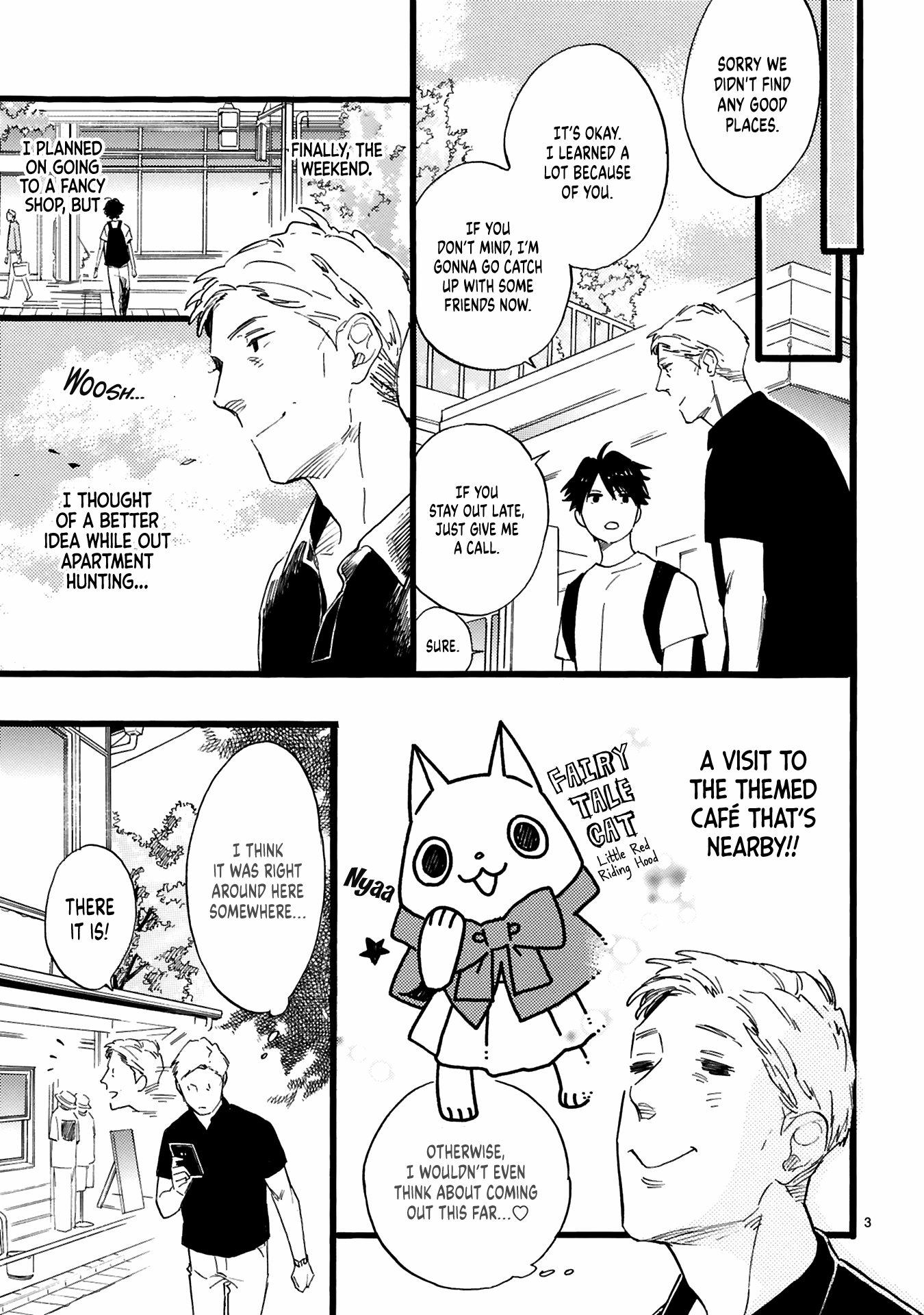 This Uncle Likes Cute Things Chapter 3 page 5 - Chapter 3: Manager Oji goes to a themed café