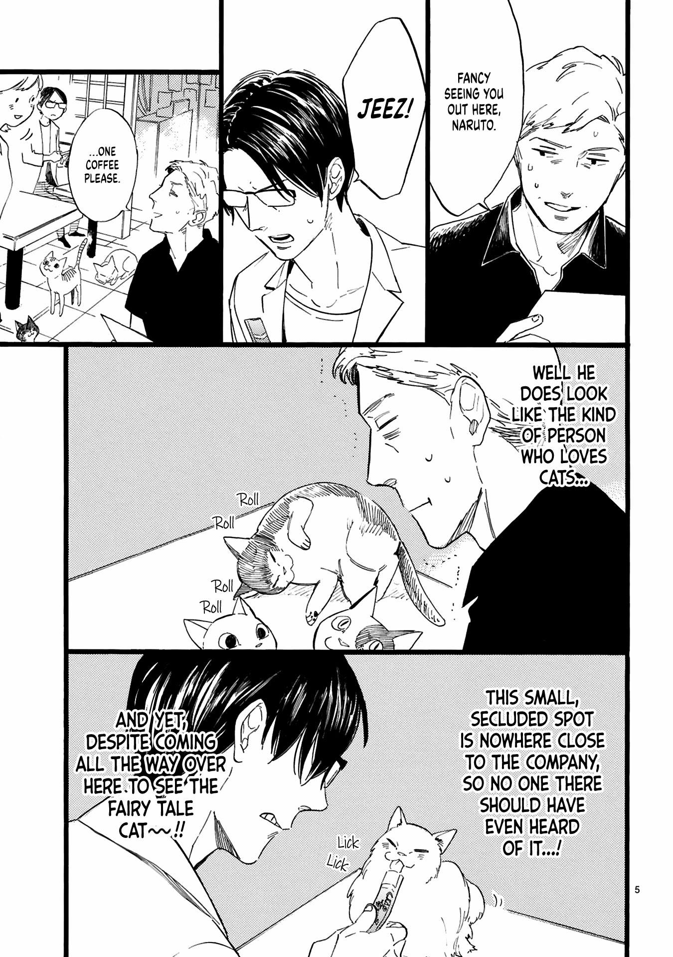 This Uncle Likes Cute Things Chapter 3 page 7 - Chapter 3: Manager Oji goes to a themed café