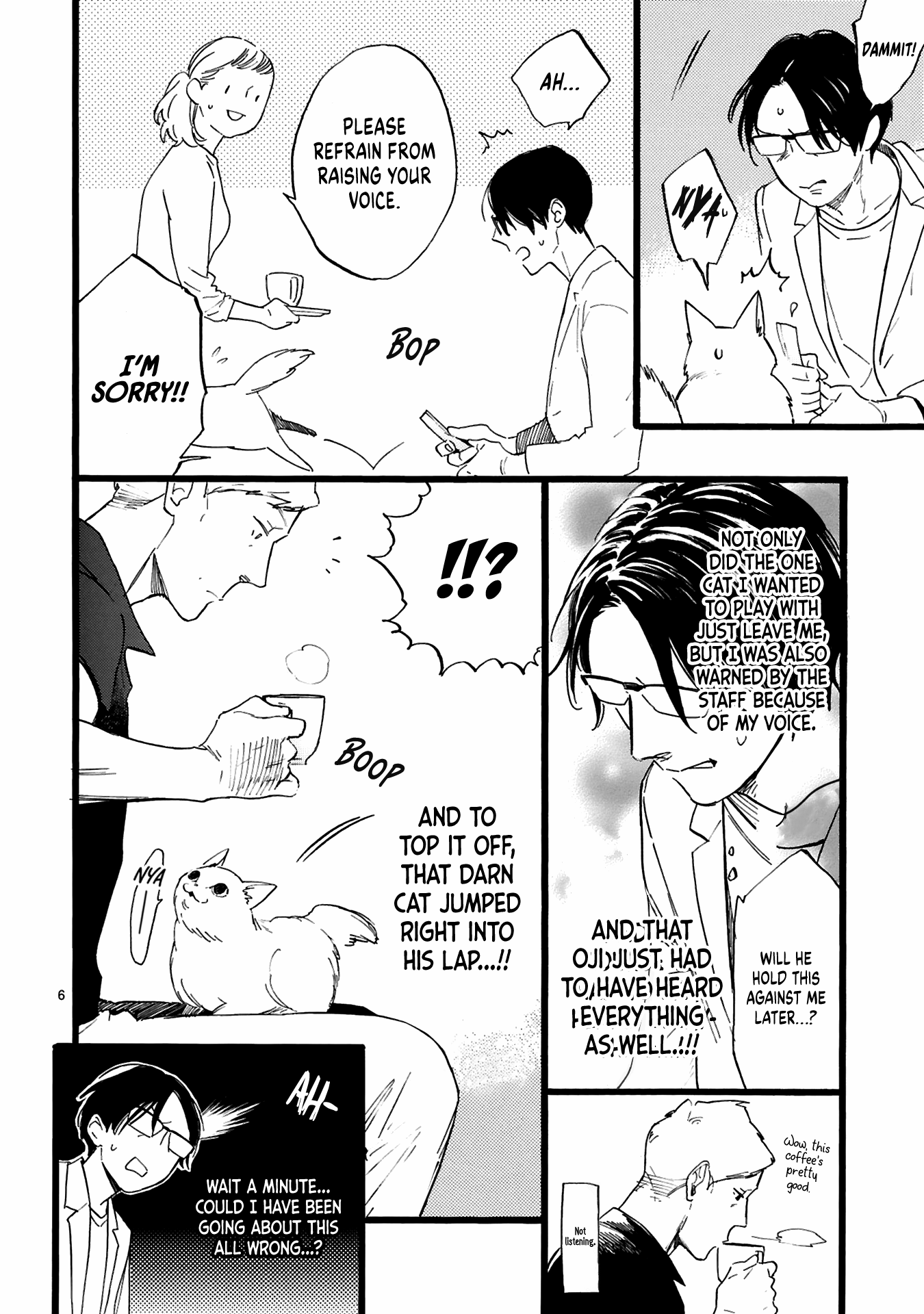 This Uncle Likes Cute Things Chapter 3 page 8 - Chapter 3: Manager Oji goes to a themed café