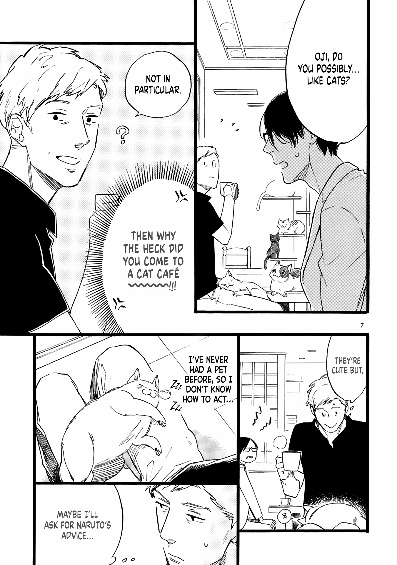 This Uncle Likes Cute Things Chapter 3 page 9 - Chapter 3: Manager Oji goes to a themed café