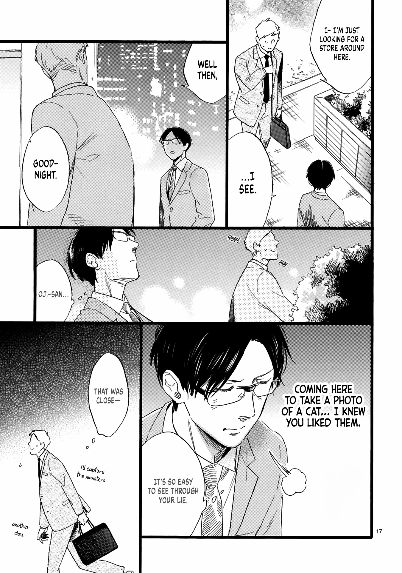 This Uncle Likes Cute Things Chapter 4 page 18 - Chapter 4: Manager Oji gets off a station early for a smartphone game