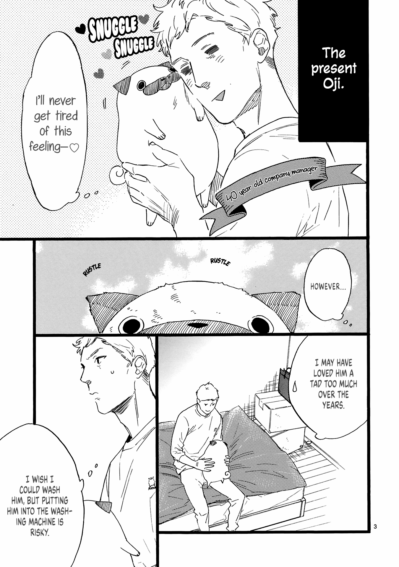 This Uncle Likes Cute Things Chapter 4 page 4 - Chapter 4: Manager Oji gets off a station early for a smartphone game