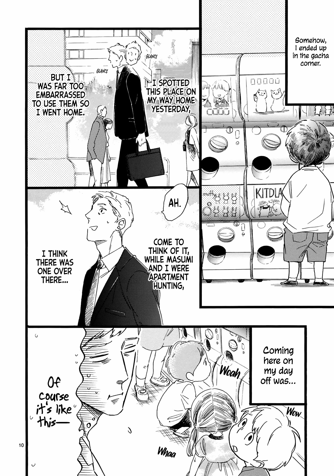 This Uncle Likes Cute Things Chapter 5 page 11 - Chapter 5: Manager Oji's weekend with gacha
