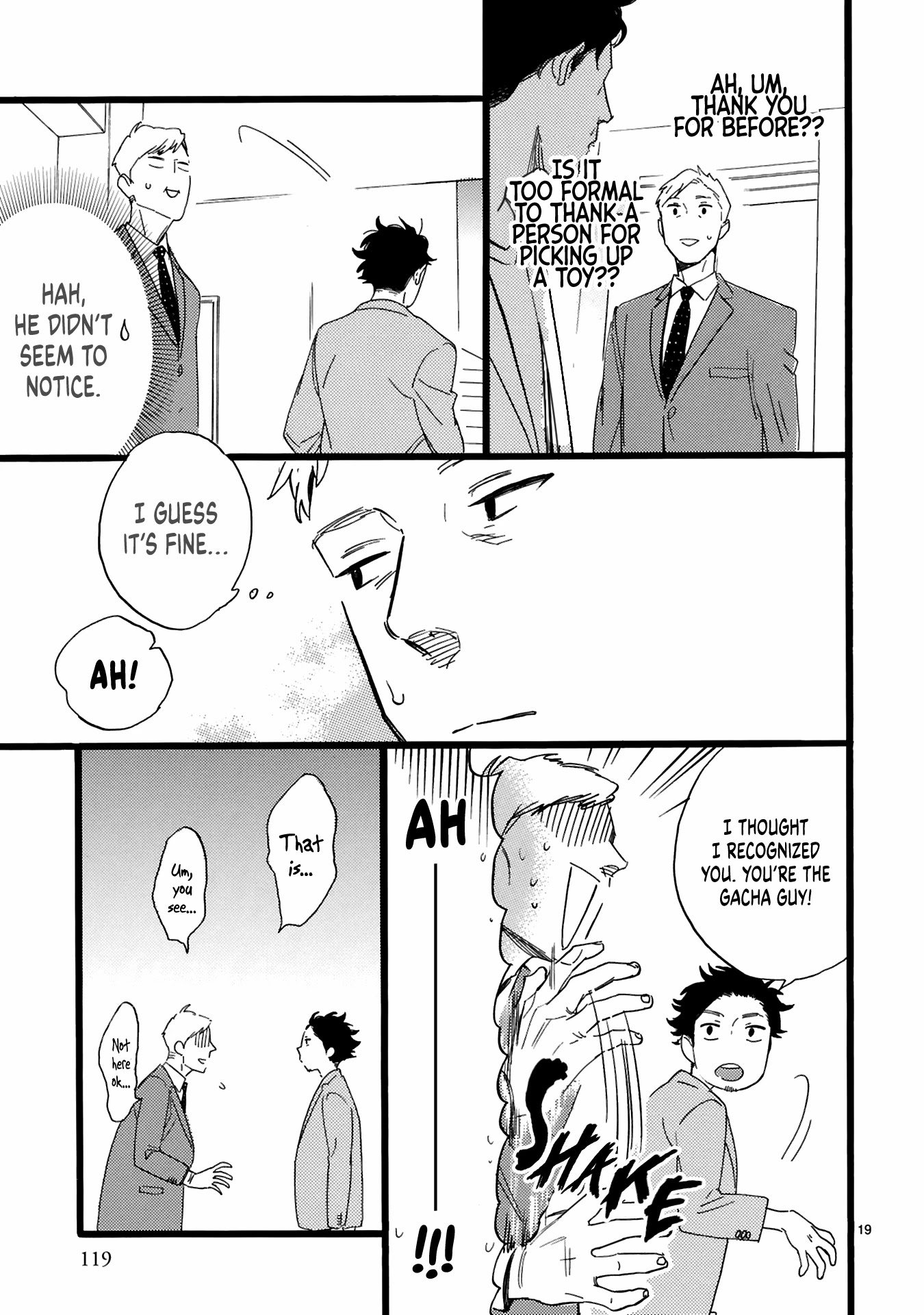 This Uncle Likes Cute Things Chapter 5 page 20 - Chapter 5: Manager Oji's weekend with gacha