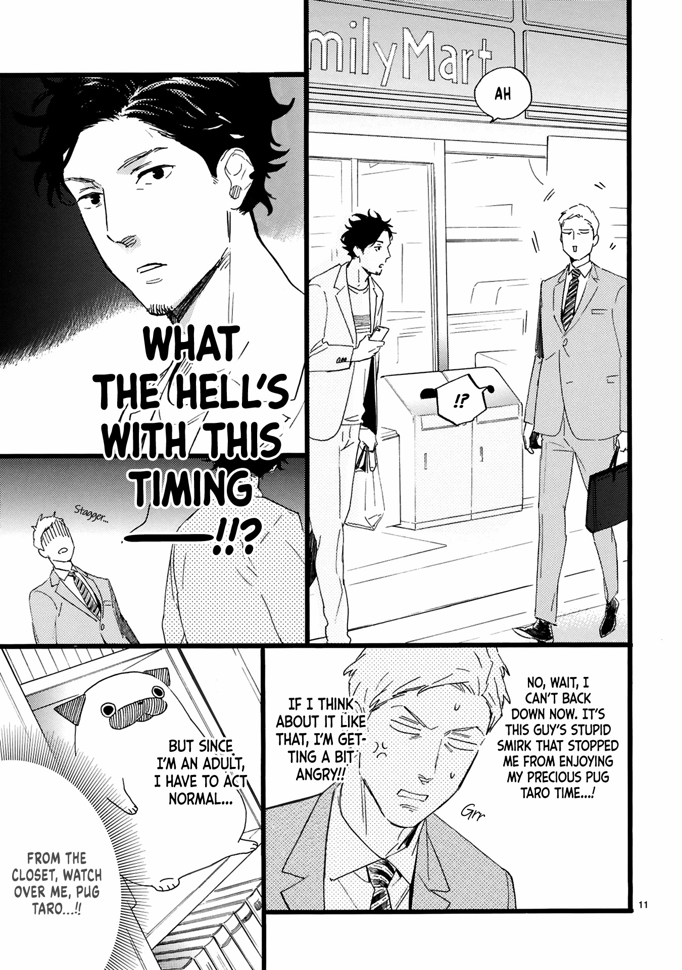 This Uncle Likes Cute Things Chapter 6 page 12 - Chapter 6: Watch over me, Pug Taro