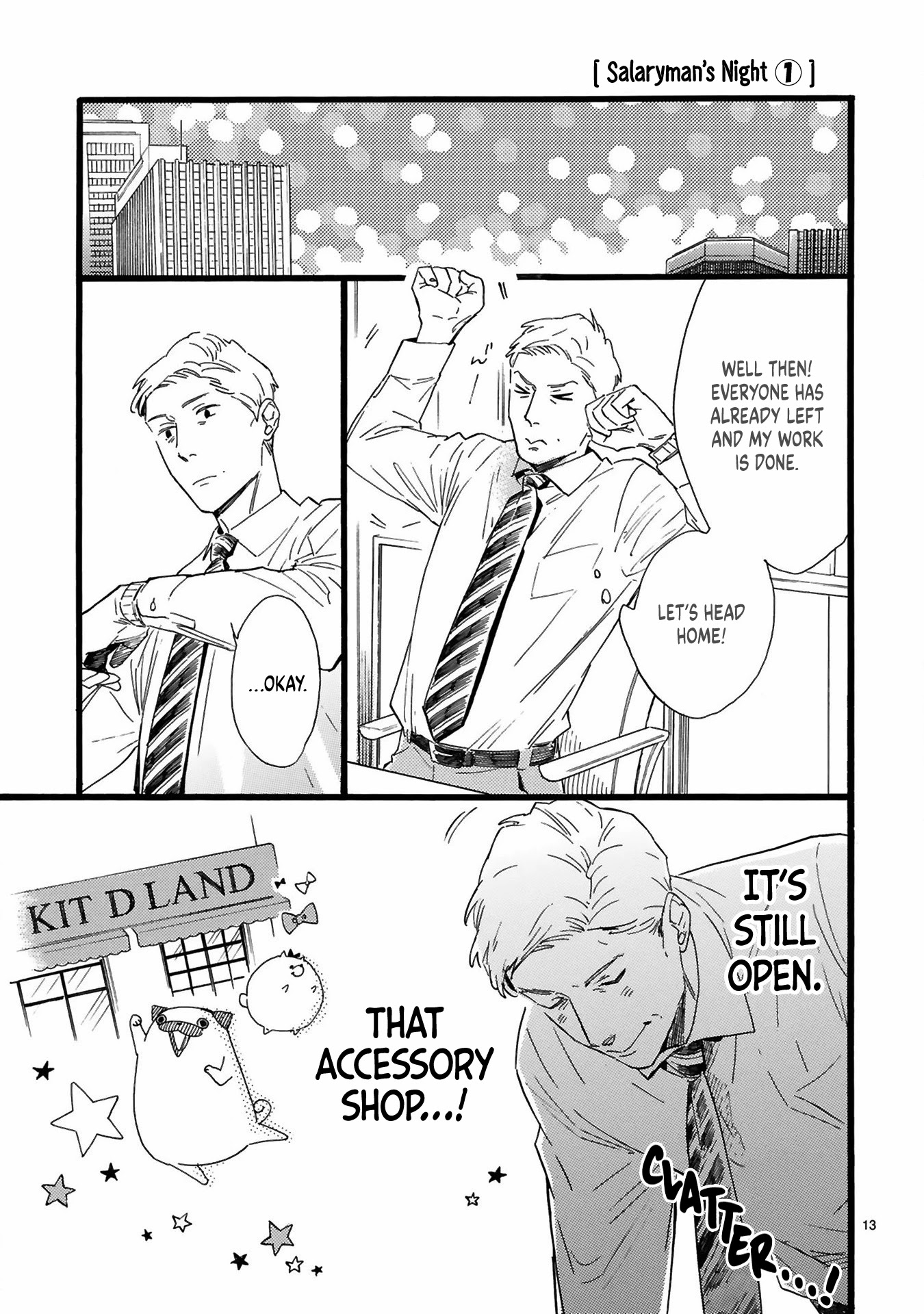This Uncle Likes Cute Things Chapter 7 page 15 - Chapter 7: Salaryman's Night