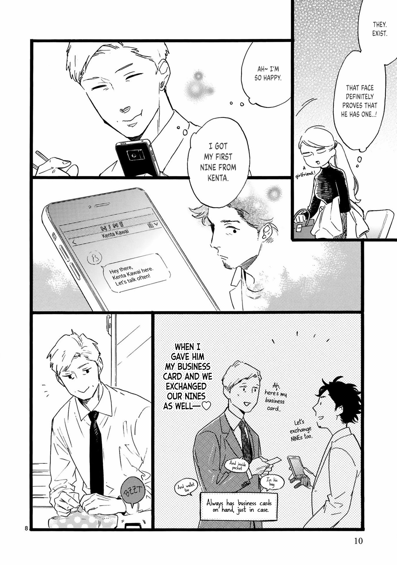 This Uncle Likes Cute Things Chapter 8 page 11 - Chapter 8: Manager Oji Wants to Use Stickers
