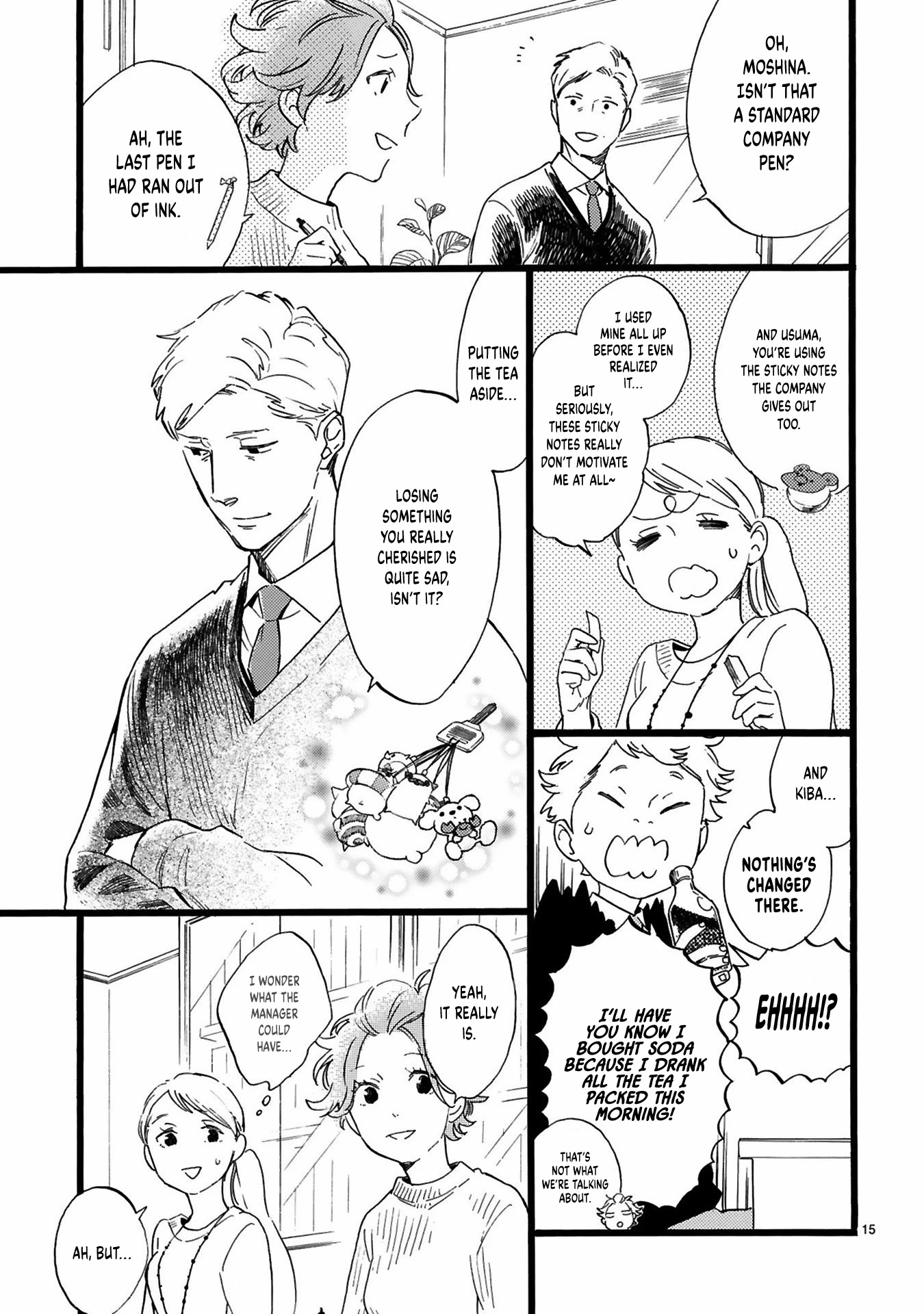 This Uncle Likes Cute Things Chapter 8 page 18 - Chapter 8: Manager Oji Wants to Use Stickers
