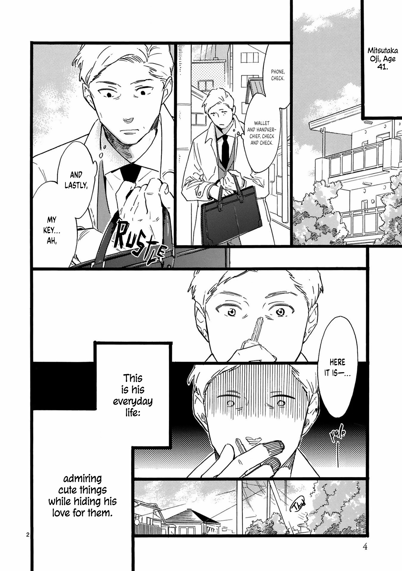 This Uncle Likes Cute Things Chapter 8 page 5 - Chapter 8: Manager Oji Wants to Use Stickers