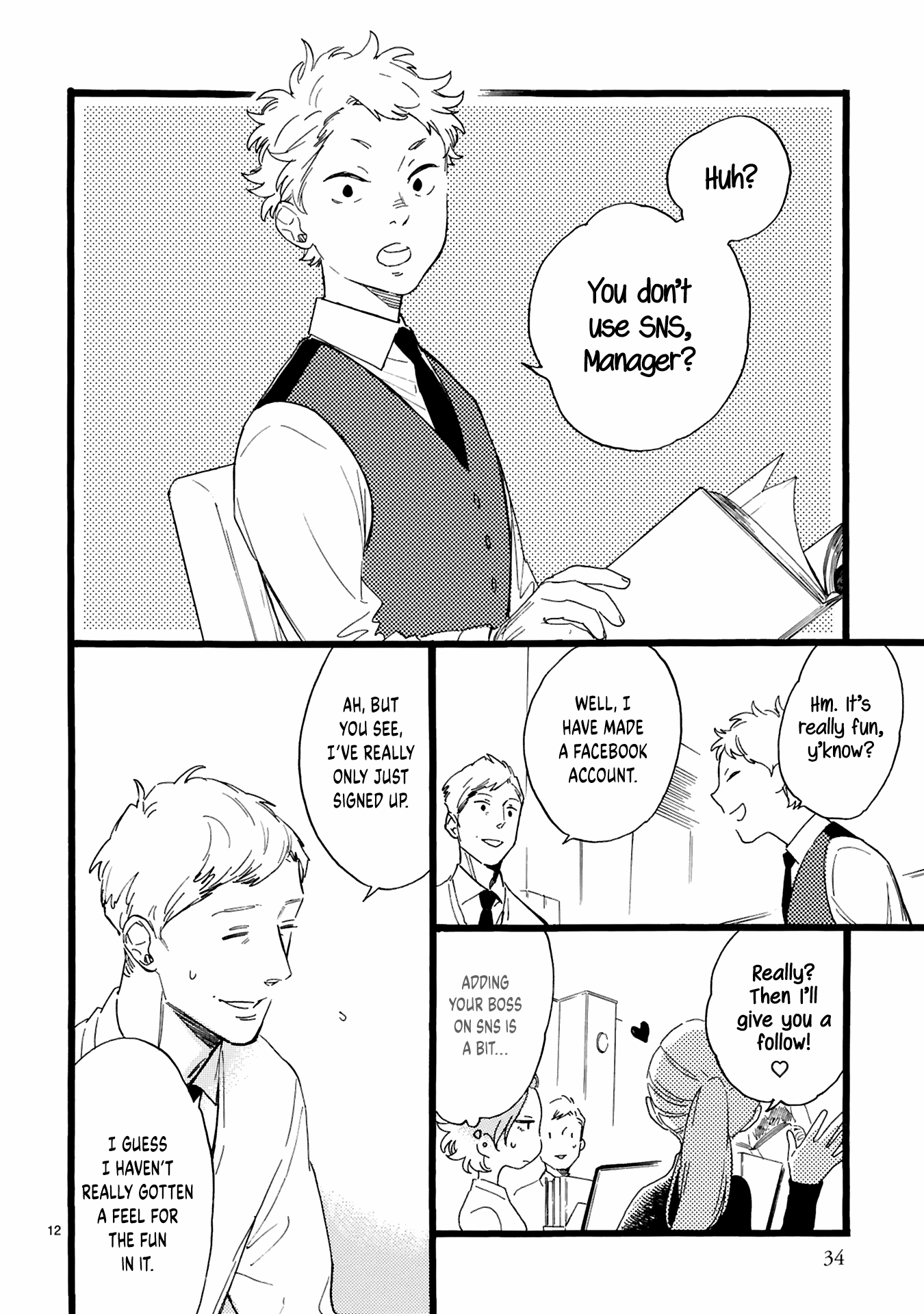 This Uncle Likes Cute Things Chapter 9 page 13 - Chapter 9: Manager Oji and SNS