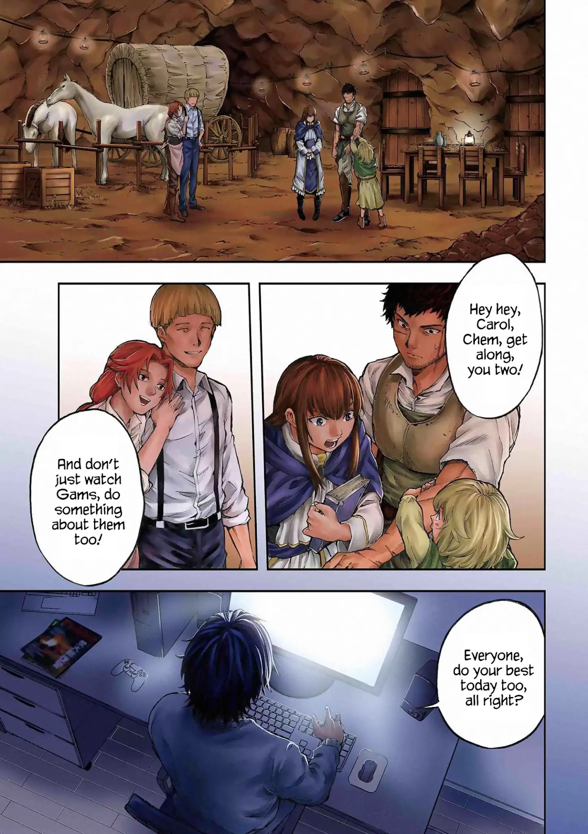 This Village Sim NPC Could Only Be Human Chapter 1.1 page 1 - Chapter 1.1 - 1.2