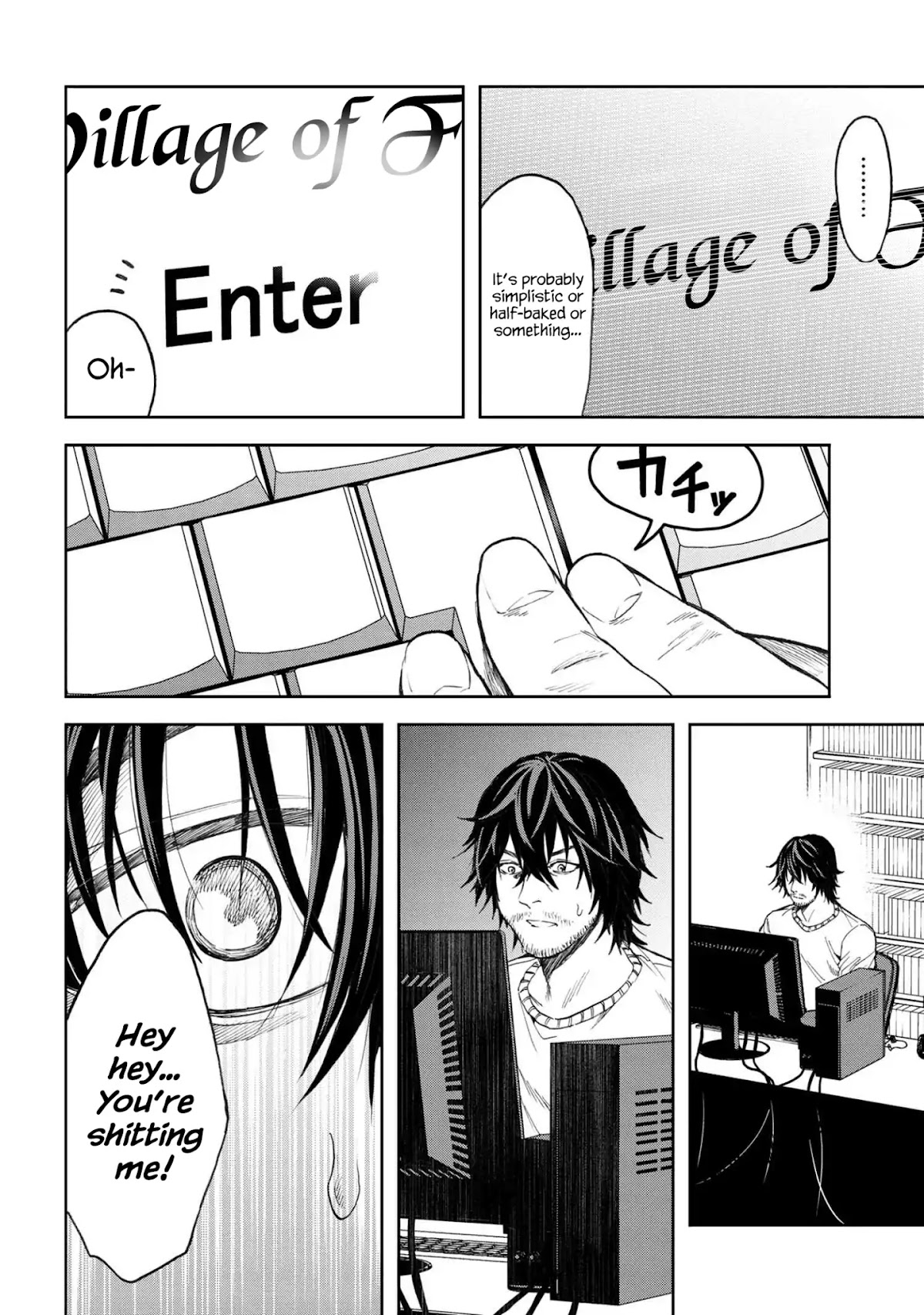 This Village Sim NPC Could Only Be Human Chapter 1.1 page 14 - Chapter 1.1 - 1.2