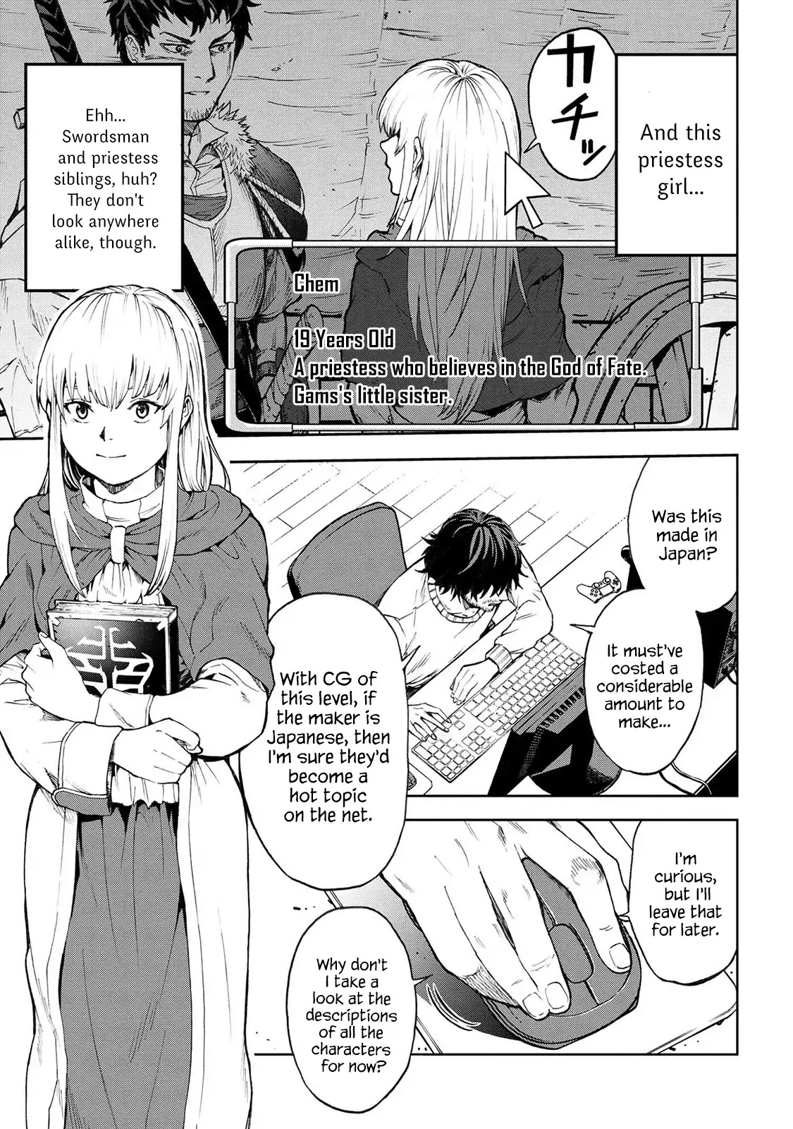 This Village Sim NPC Could Only Be Human Chapter 1.1 page 25 - Chapter 1.1 - 1.2