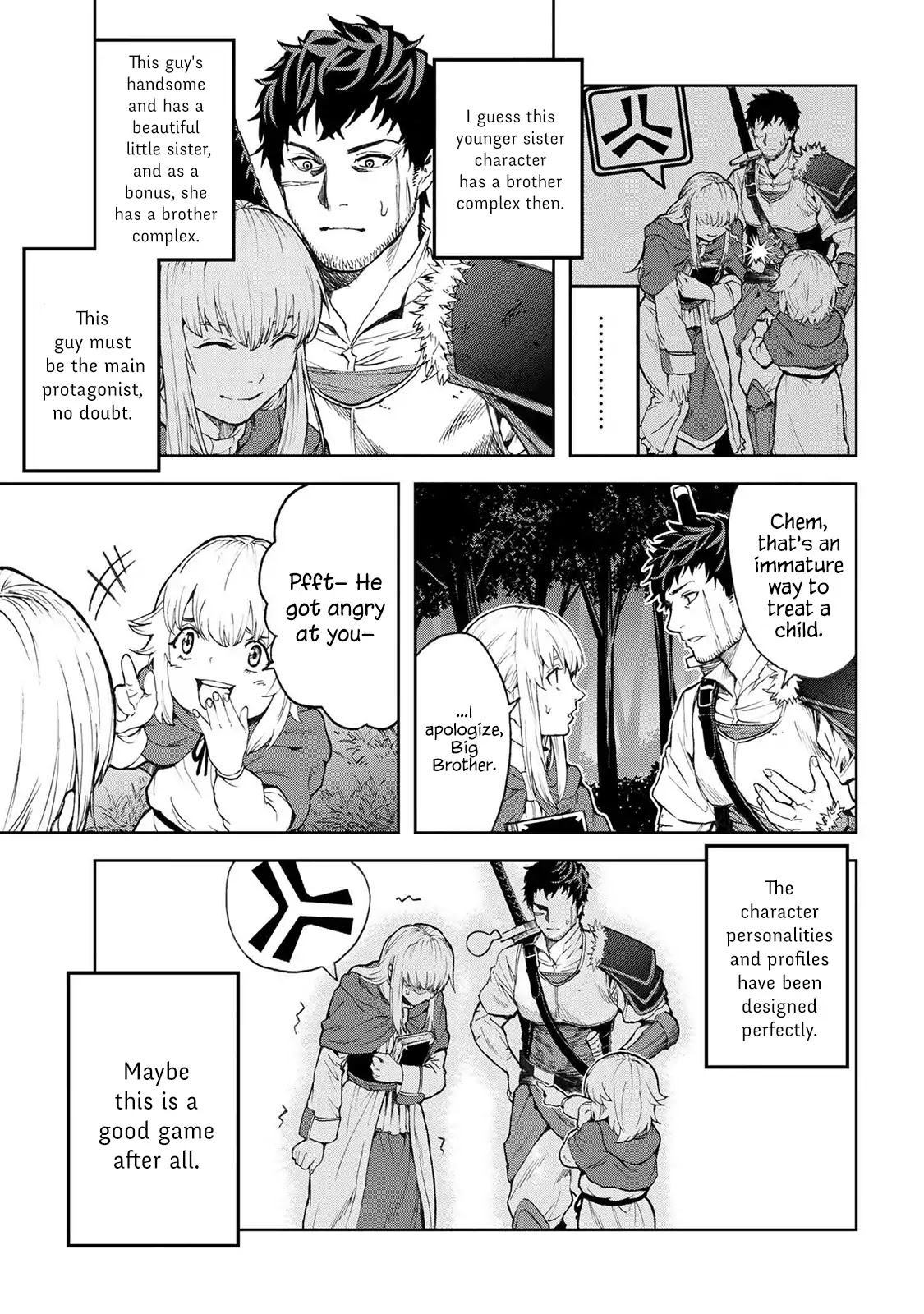 This Village Sim NPC Could Only Be Human Chapter 1.1 page 29 - Chapter 1.1 - 1.2