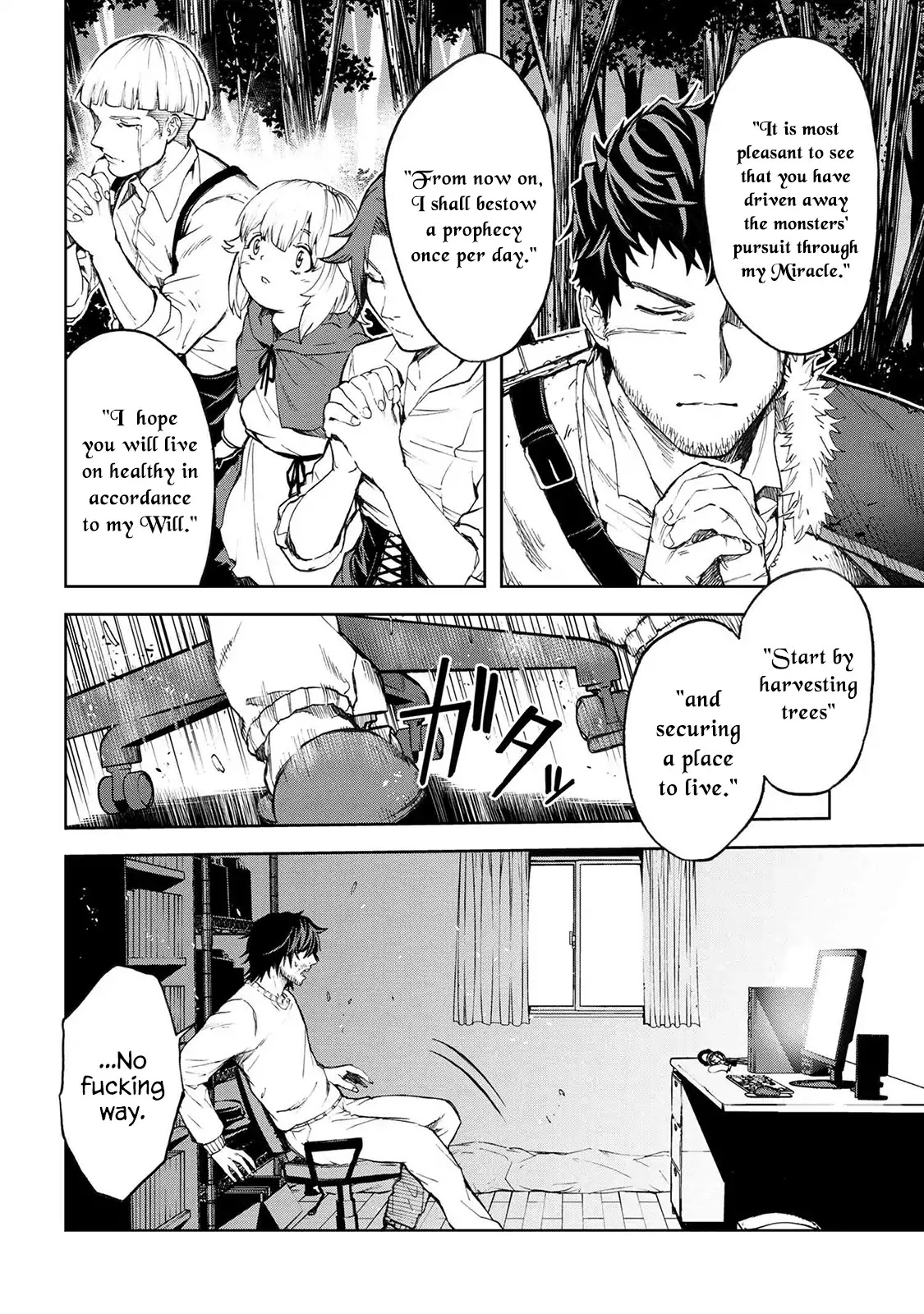 This Village Sim NPC Could Only Be Human Chapter 1.1 page 36 - Chapter 1.1 - 1.2