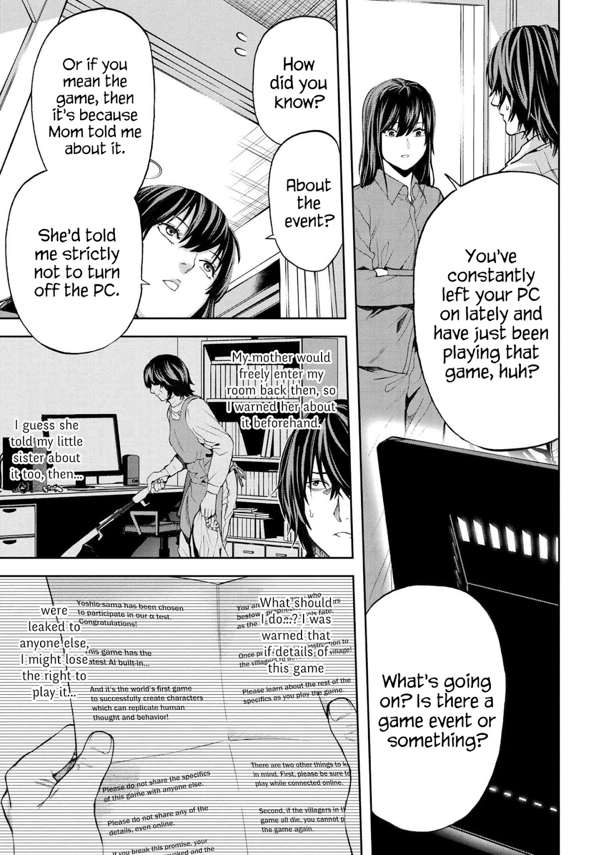 This Village Sim NPC Could Only Be Human Chapter 14.1 page 5 - Chapter 14.1 - 14.2