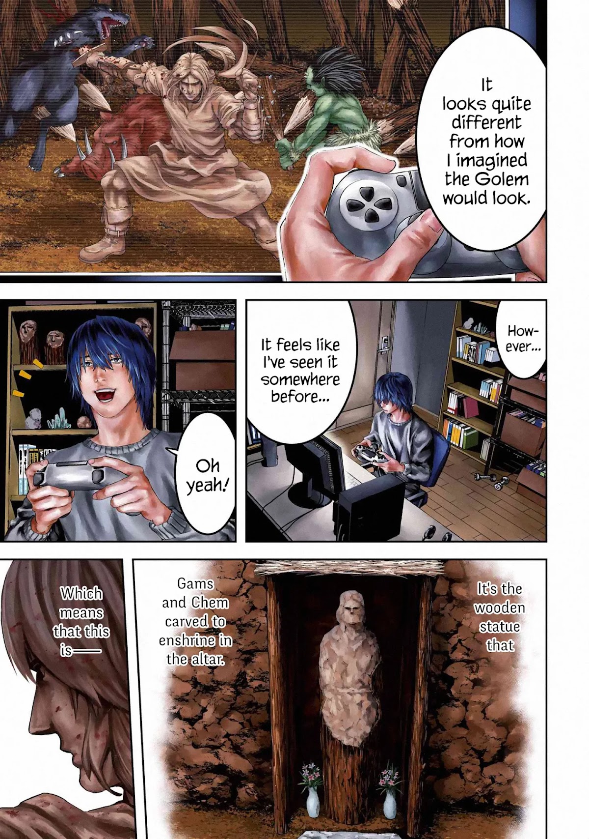 This Village Sim NPC Could Only Be Human Chapter 16.1 page 1 - Chapter 16.1 - 16.2