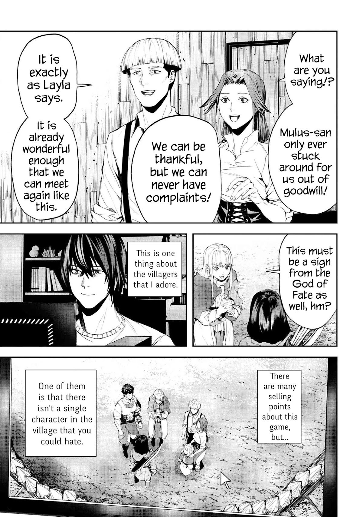 This Village Sim NPC Could Only Be Human Chapter 17.1 page 25 - Chapter 17.1 - 17.2