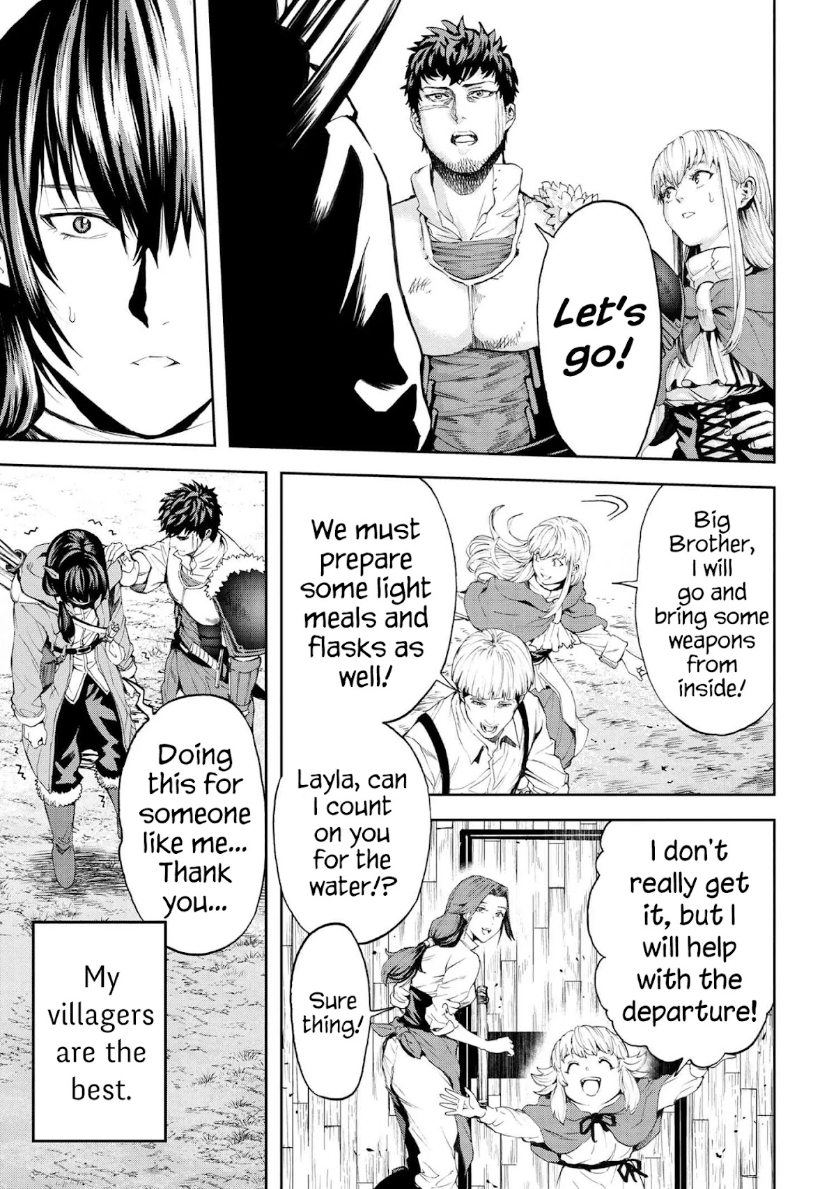 This Village Sim NPC Could Only Be Human Chapter 17.1 page 35 - Chapter 17.1 - 17.2