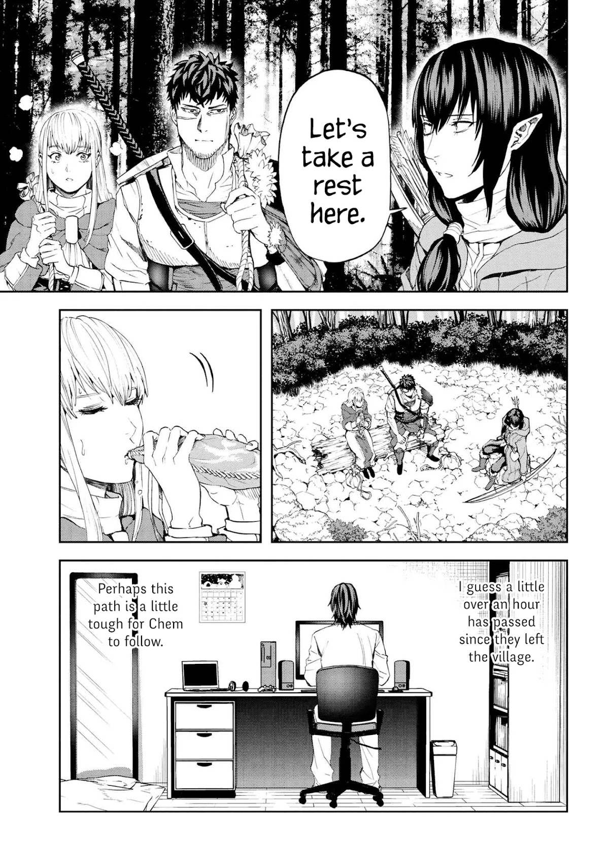 This Village Sim NPC Could Only Be Human Chapter 18.1 page 3 - Chapter 18.1 - 18.2