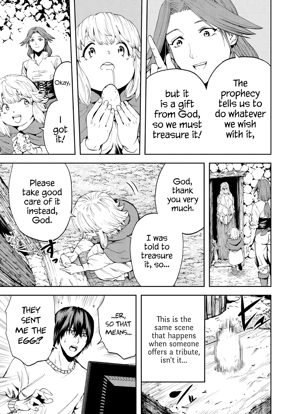 This Village Sim NPC Could Only Be Human Chapter 20 page 11 - Chapter 20