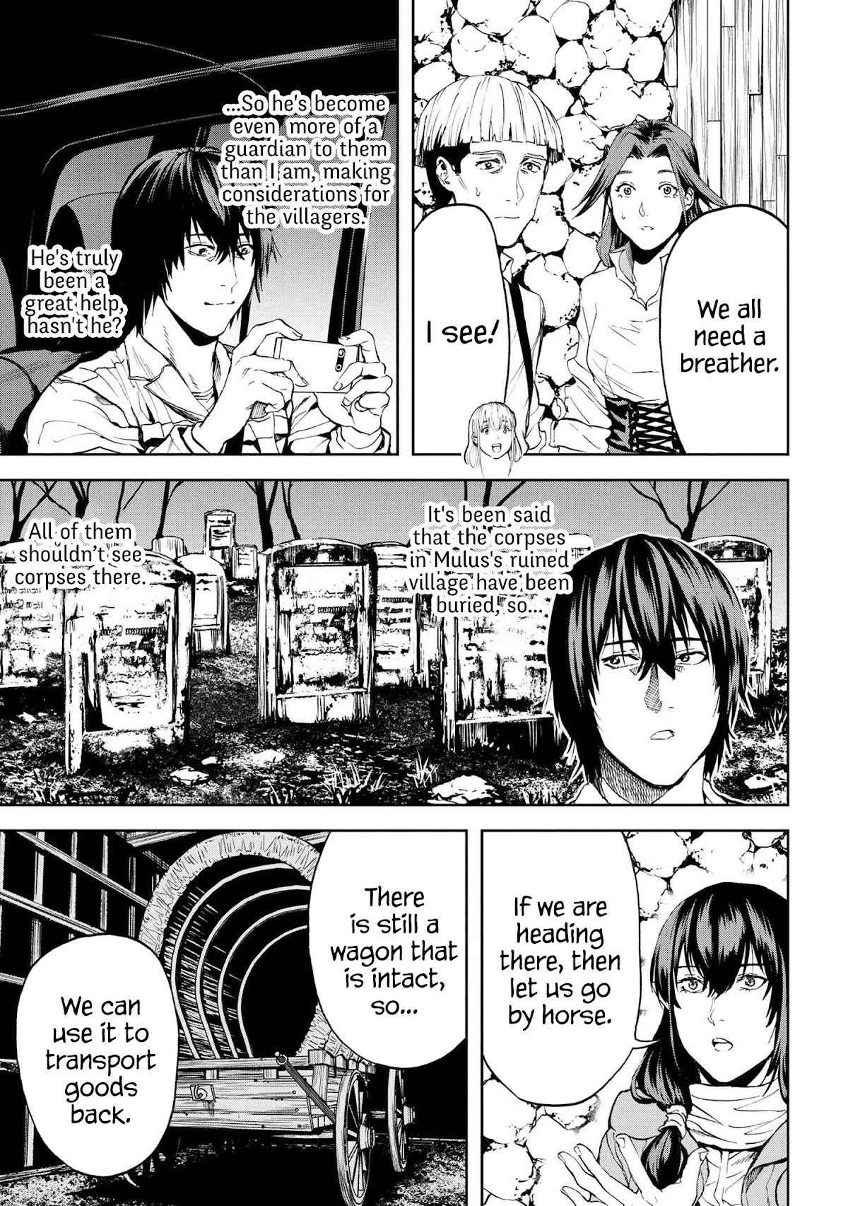 This Village Sim NPC Could Only Be Human Chapter 22 page 11 - Chapter 22