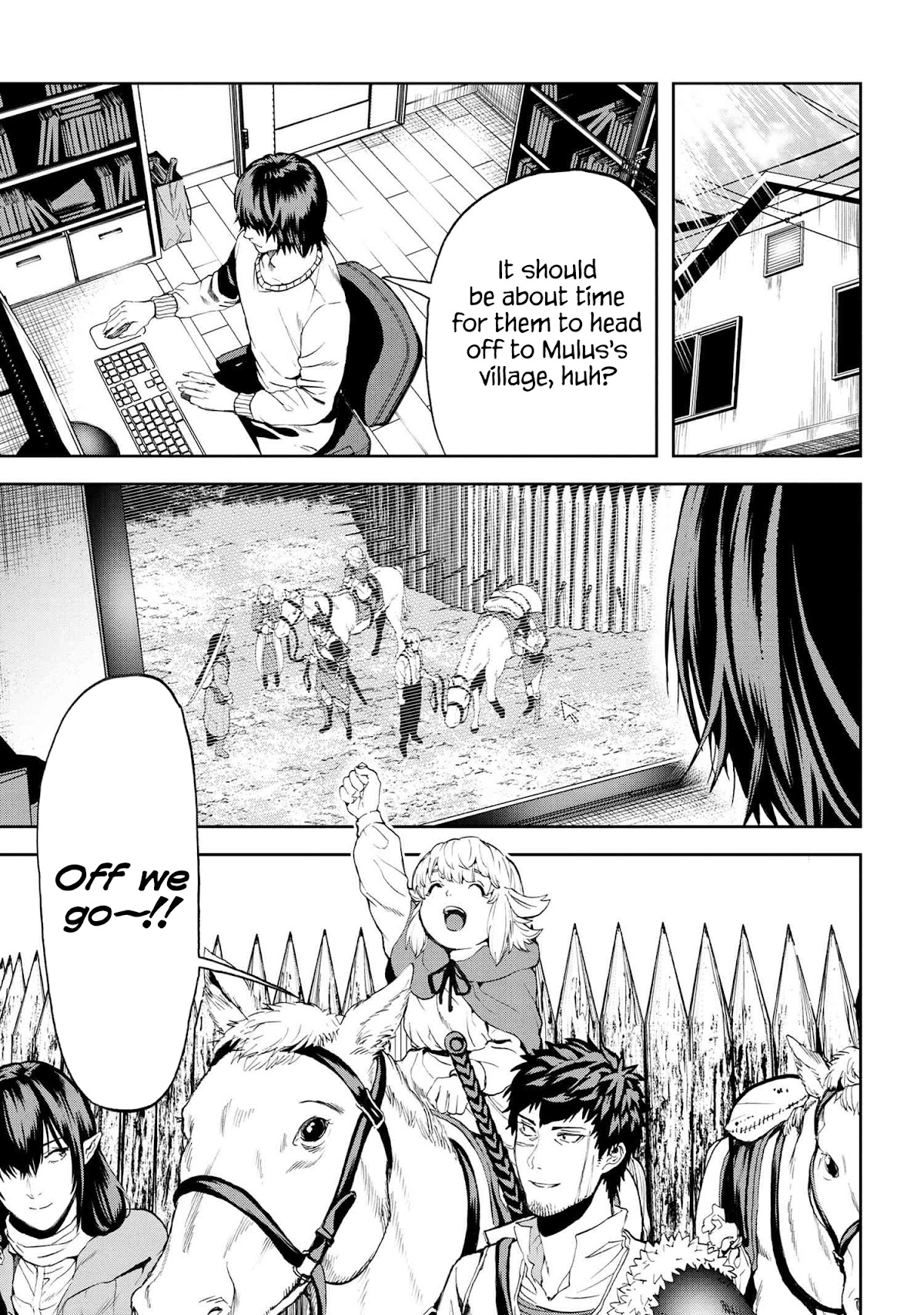 This Village Sim NPC Could Only Be Human Chapter 22 page 15 - Chapter 22