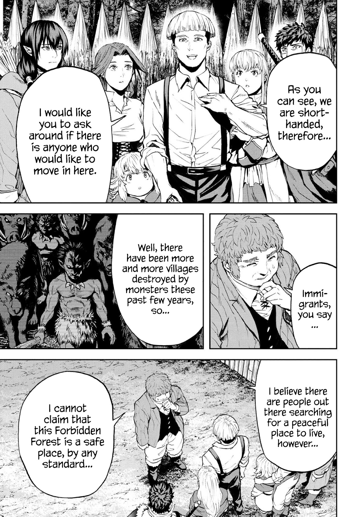 This Village Sim NPC Could Only Be Human Chapter 22 page 36 - Chapter 22