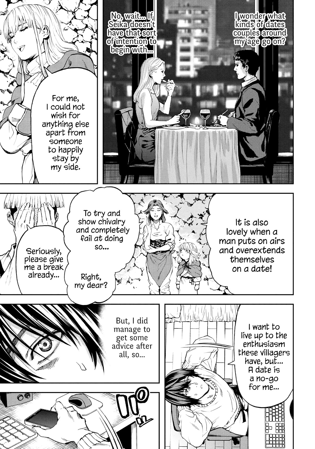 This Village Sim NPC Could Only Be Human Chapter 23 page 17 - Chapter 23