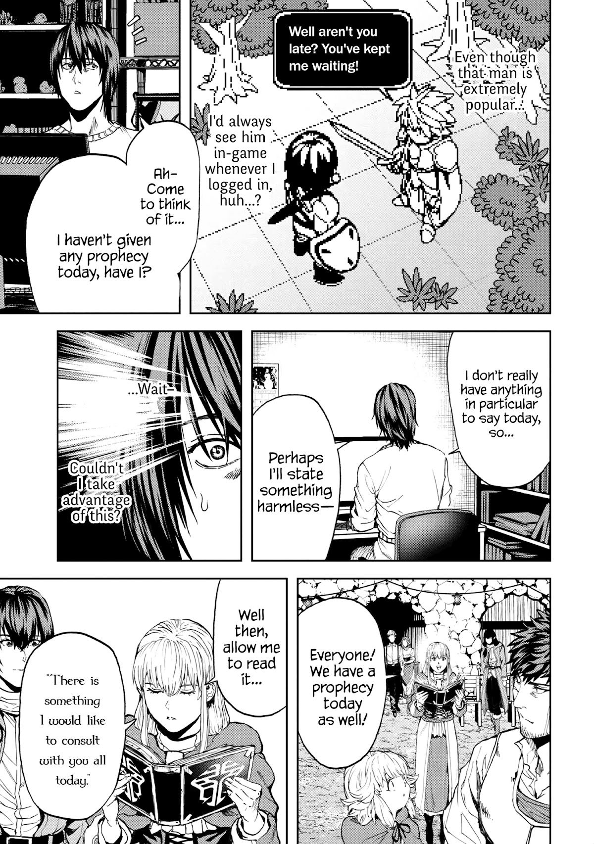 This Village Sim NPC Could Only Be Human Chapter 23 page 9 - Chapter 23