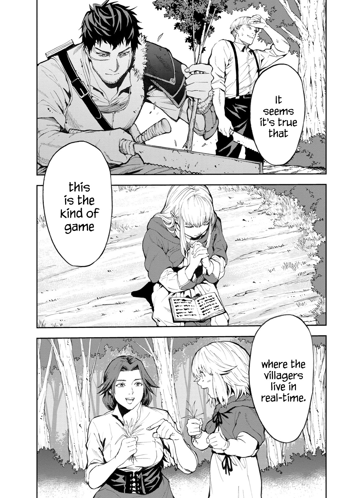 This Village Sim NPC Could Only Be Human Chapter 3.1 page 3 - Chapter 3.1 - 3.2
