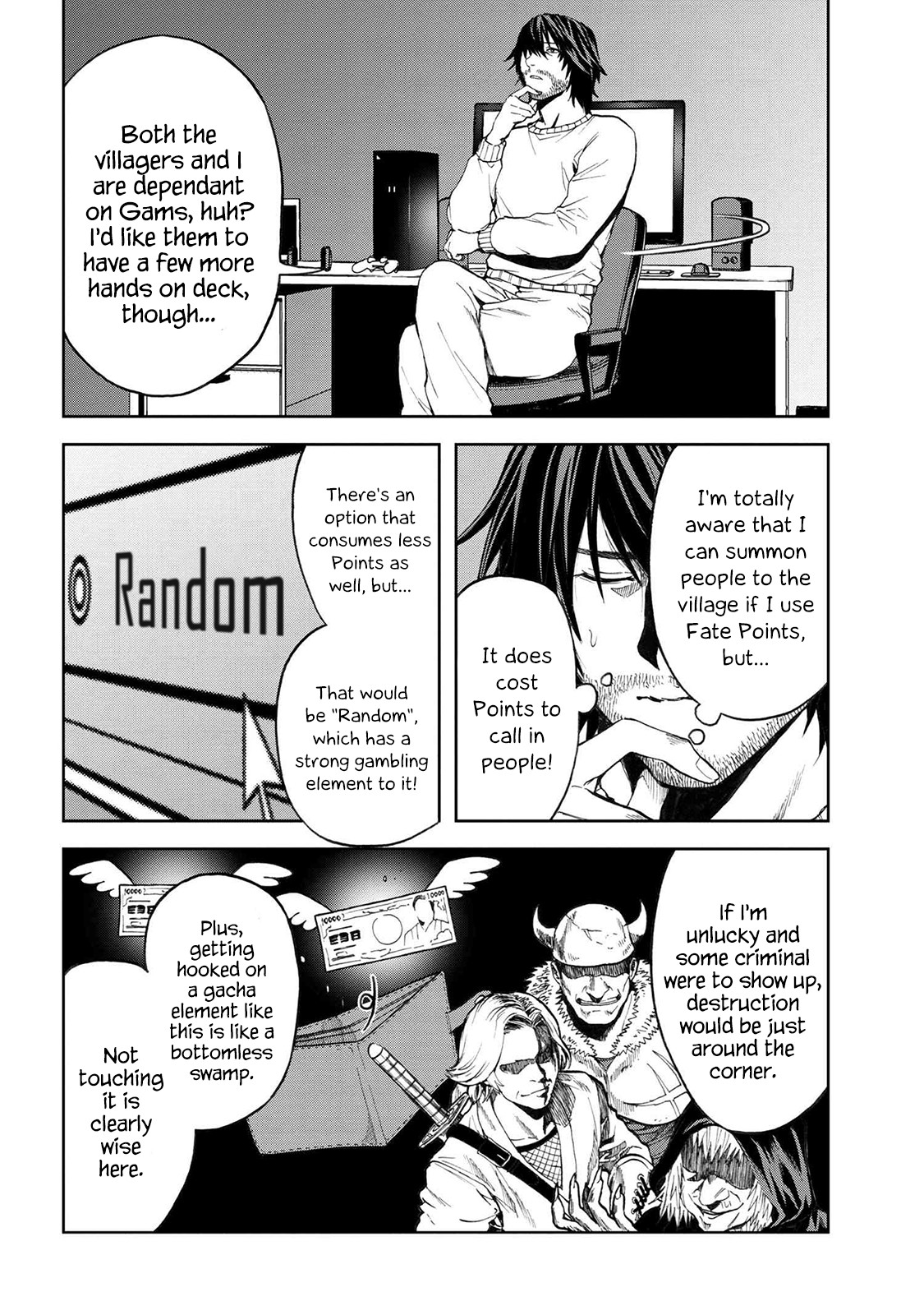 This Village Sim NPC Could Only Be Human Chapter 4.1 page 14 - Chapter 4.1 - 4.2