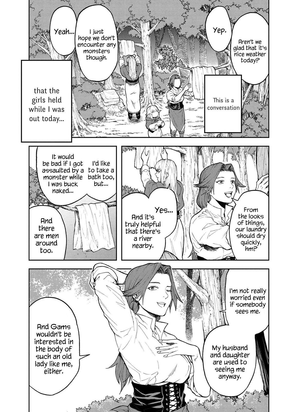 This Village Sim NPC Could Only Be Human Chapter 4.1 page 3 - Chapter 4.1 - 4.2