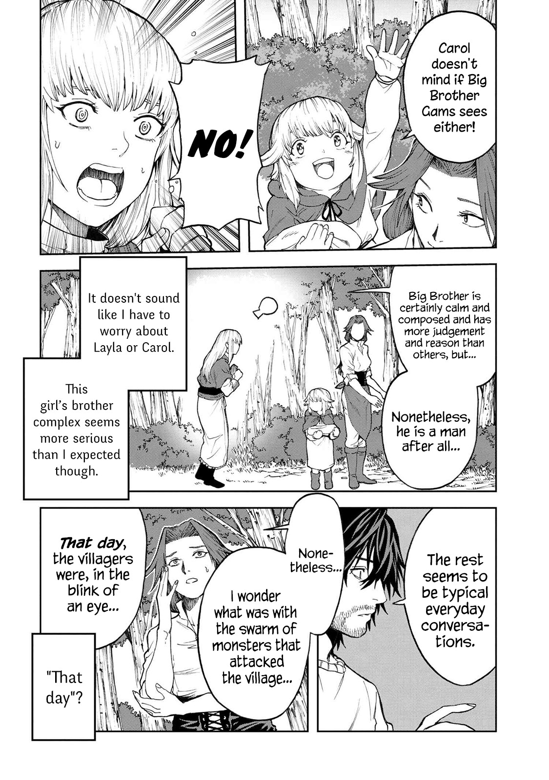 This Village Sim NPC Could Only Be Human Chapter 4.1 page 4 - Chapter 4.1 - 4.2