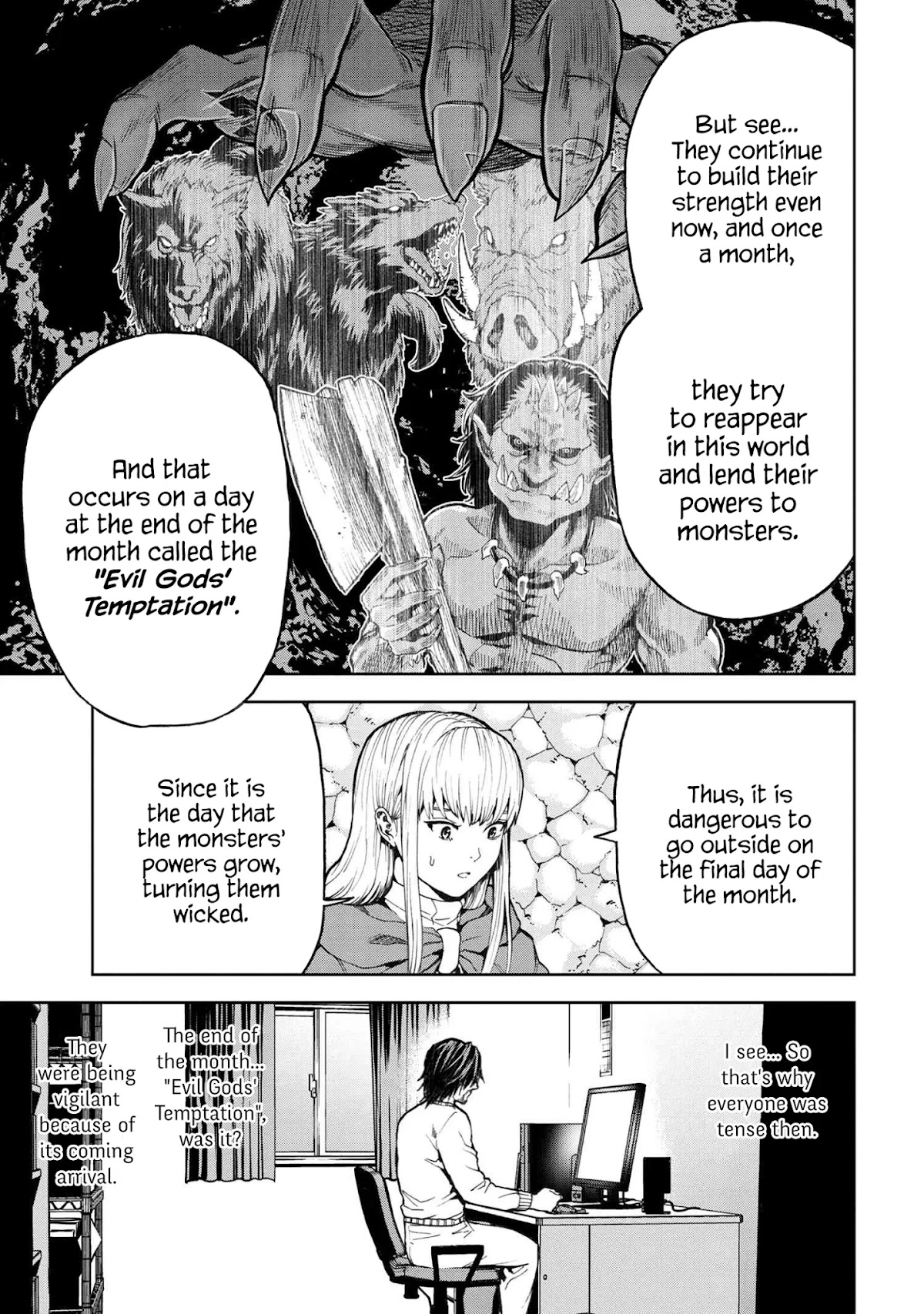 This Village Sim NPC Could Only Be Human Chapter 8.1 page 32 - Chapter 8.1 - 8.2
