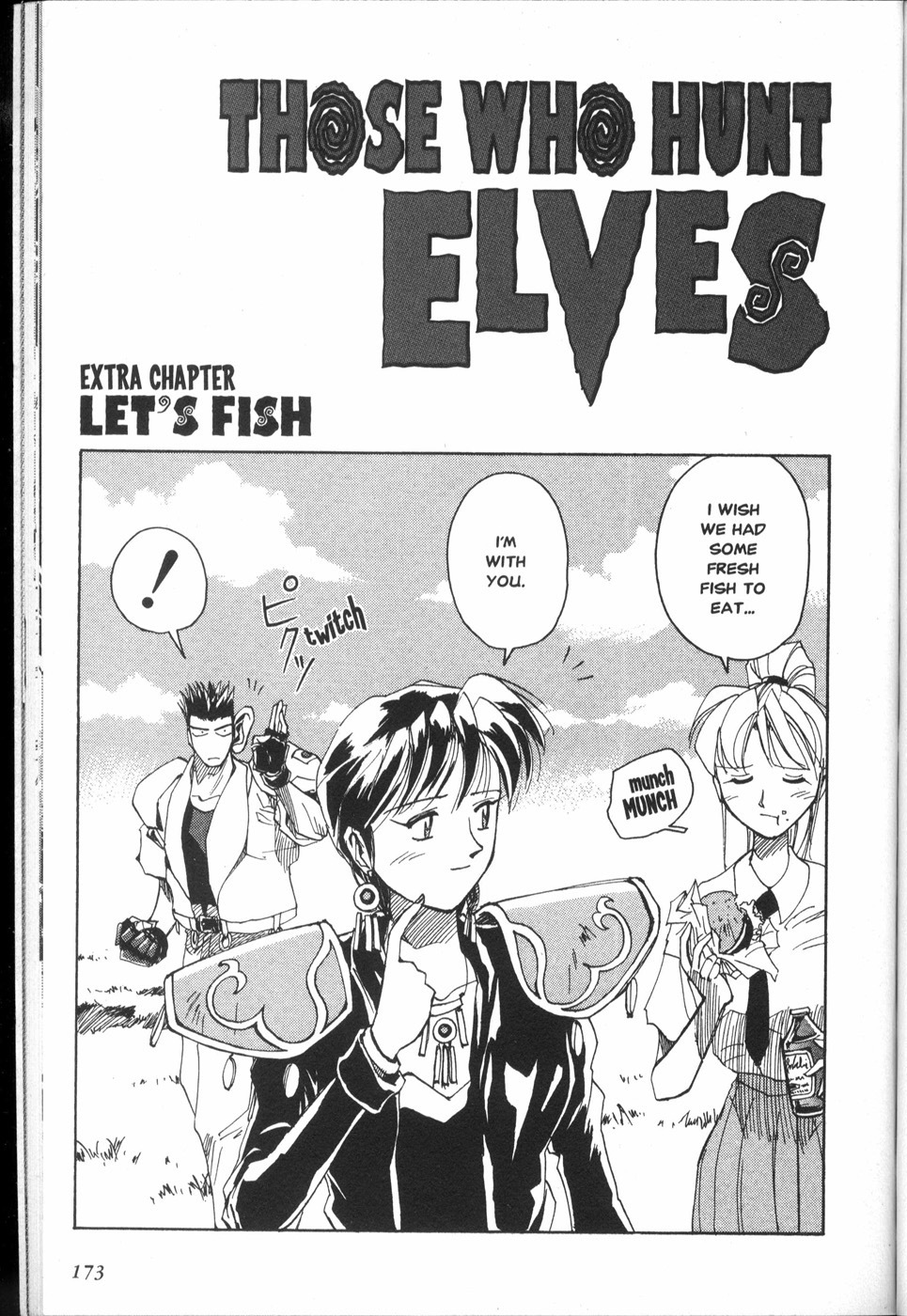 Those Who Hunt Elves Chapter 13.5 page 1 - Chapter 13.5: Extra: Let's Fish